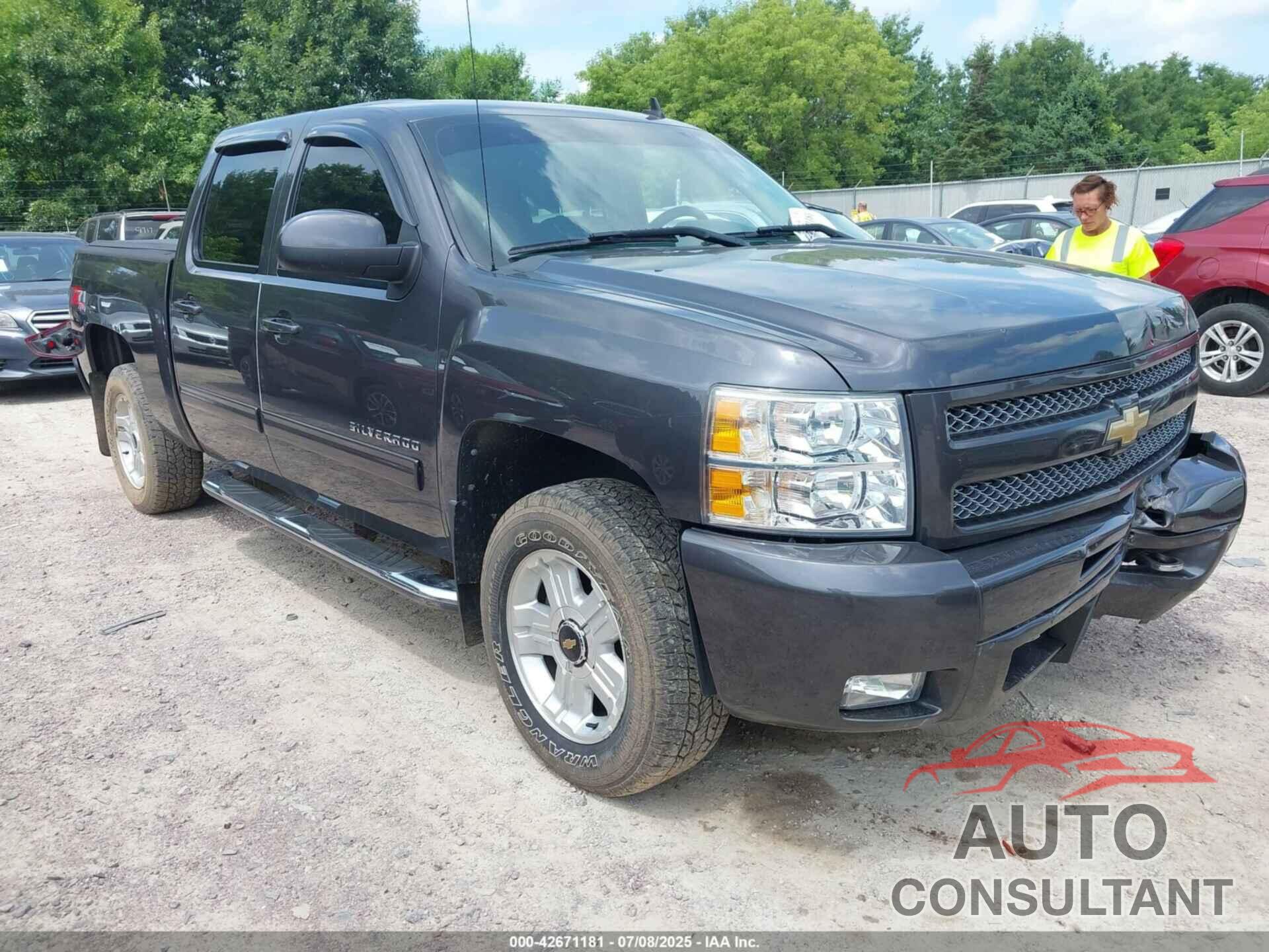 CHEVROLET SILVERADO 1500 2011 - 3GCPKSE37BG195102