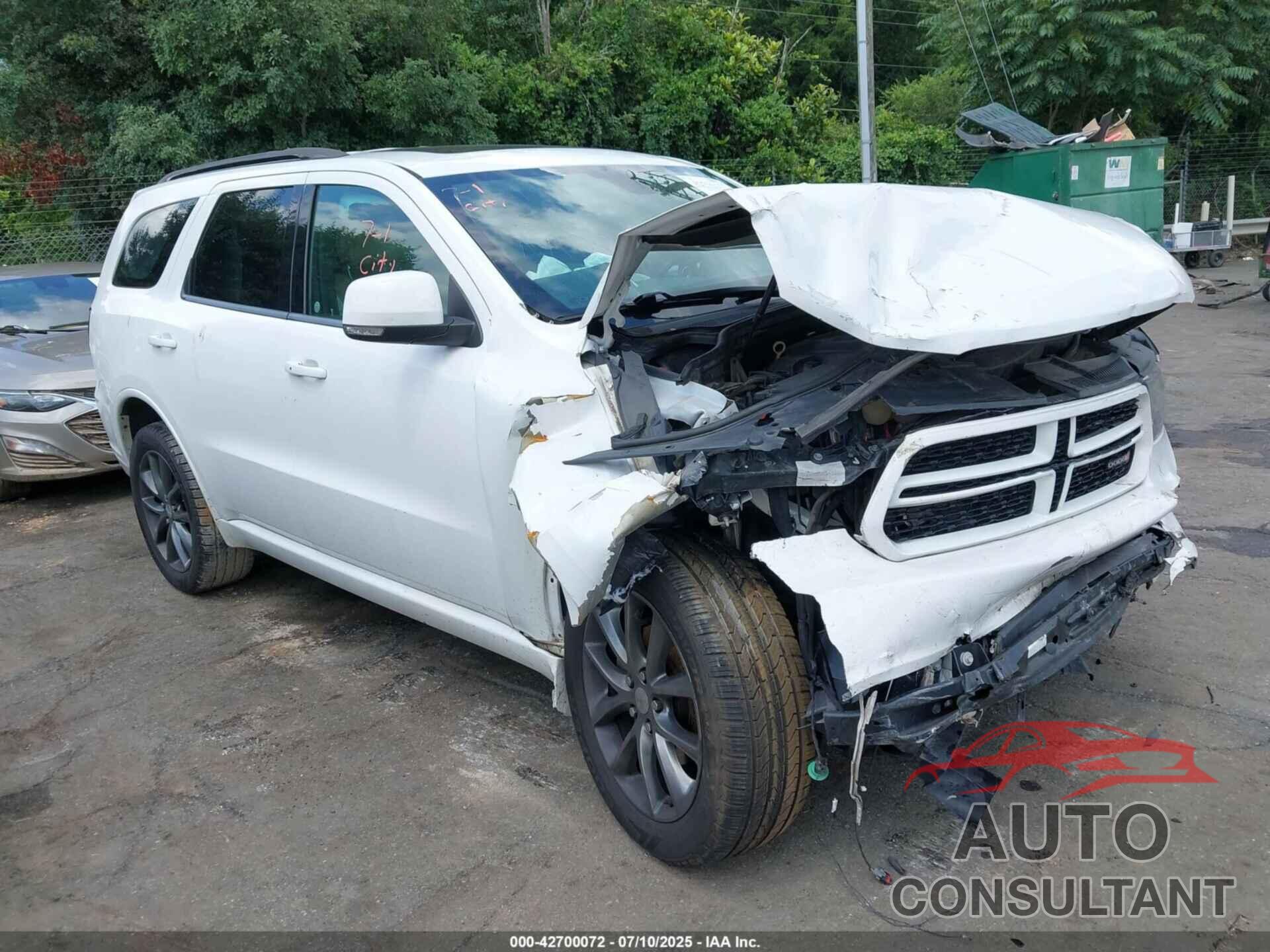 DODGE DURANGO 2017 - 1C4RDJDG8HC850915