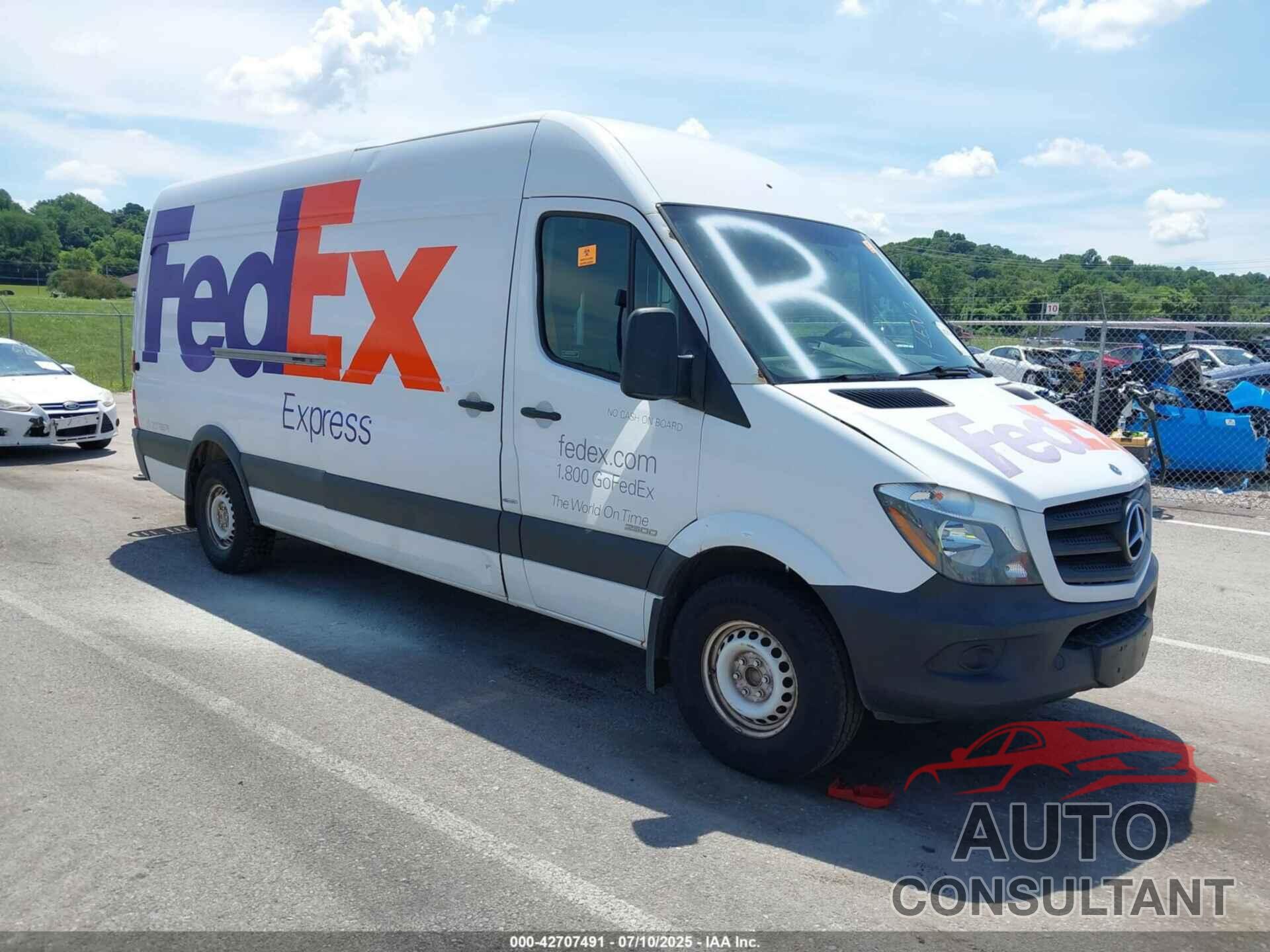 MERCEDES-BENZ SPRINTER 2500 2015 - WD3PE8DB3FP126731