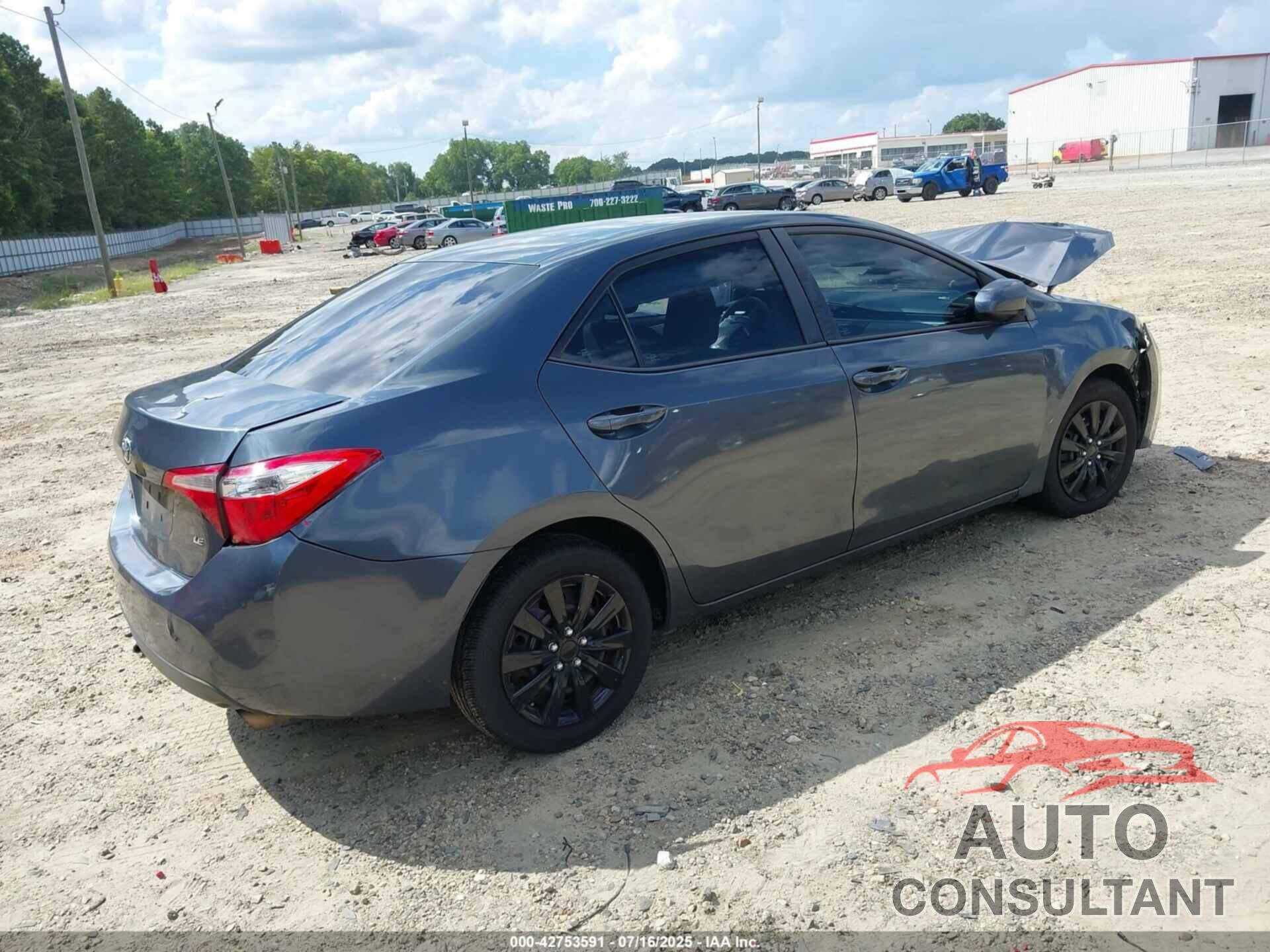 TOYOTA COROLLA 2016 - 2T1BURHE2GC558546