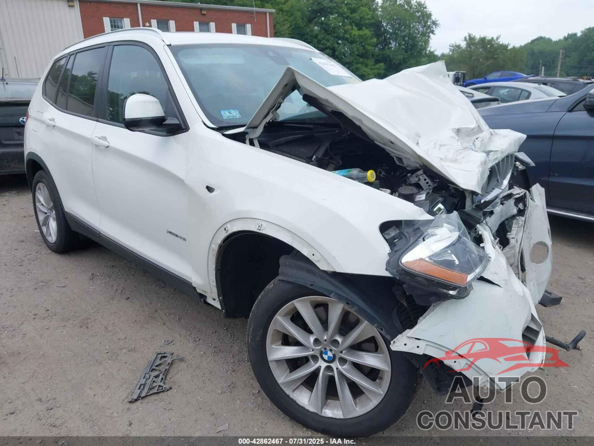 BMW X3 2017 - 5UXWX9C31H0T20258