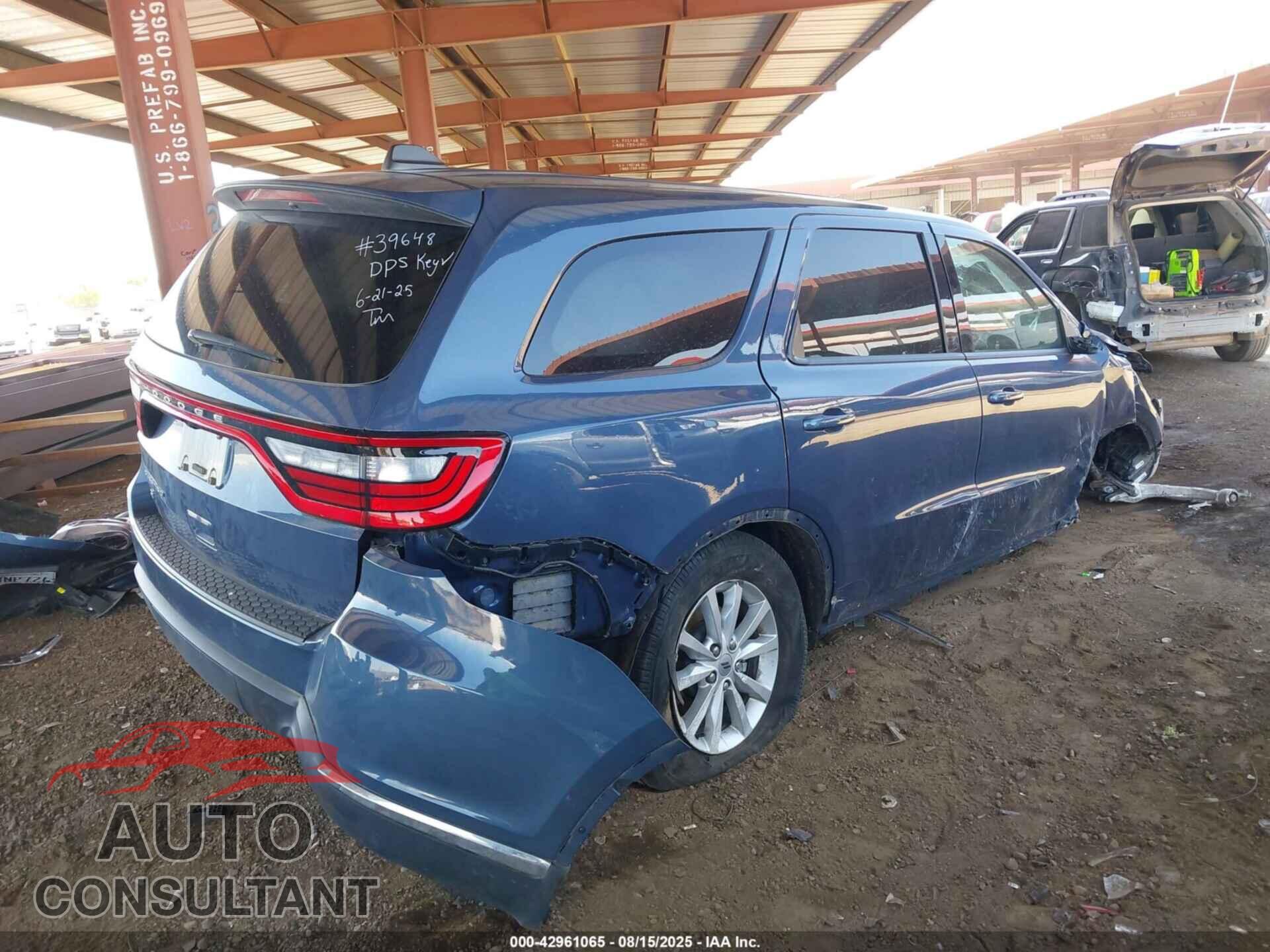 DODGE DURANGO 2021 - 1C4RDJAG2MC694885