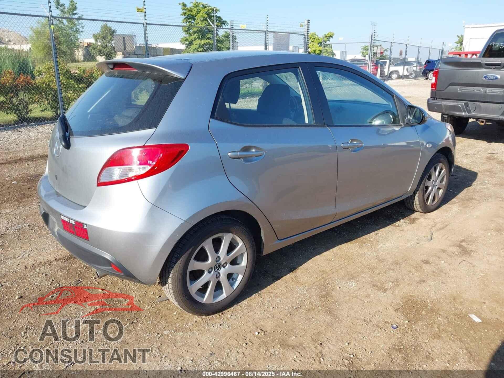 MAZDA MAZDA2 2013 - JM1DE1LY2D0159389