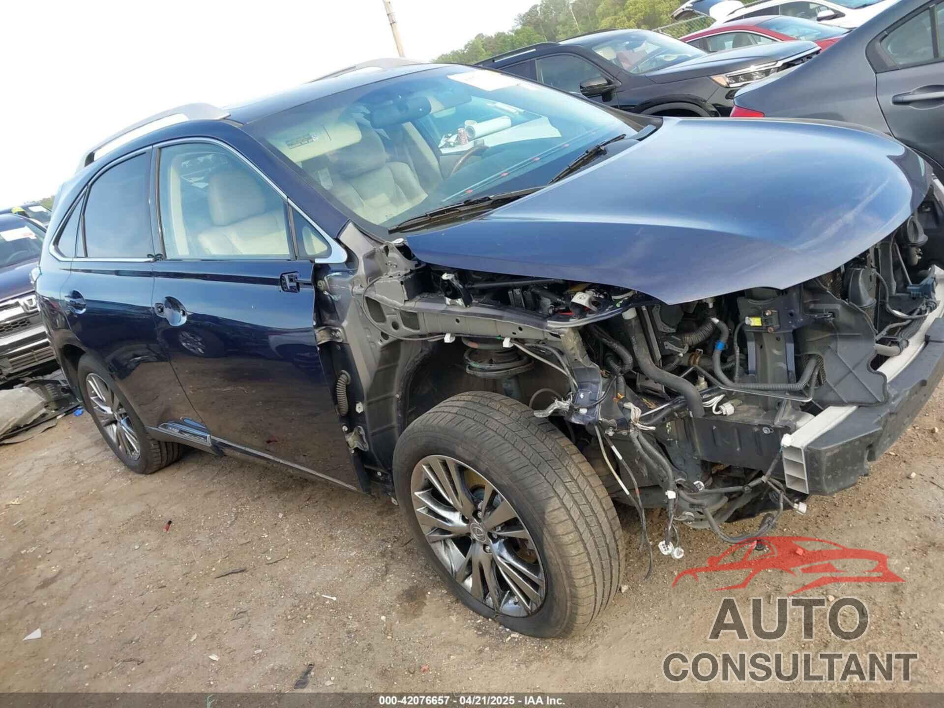 LEXUS RX 450H 2013 - JTJBC1BA4D2052072