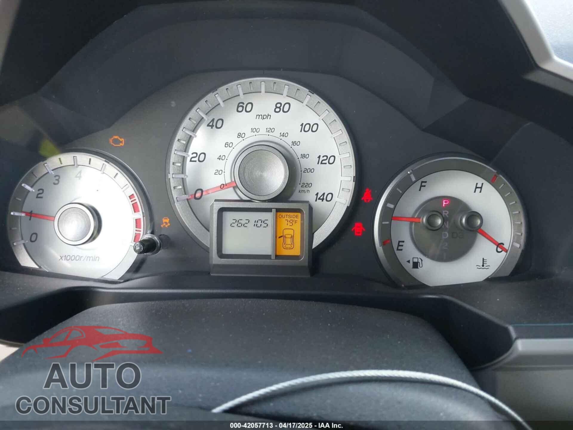 HONDA PILOT 2012 - 5FNYF3H5XCB006316