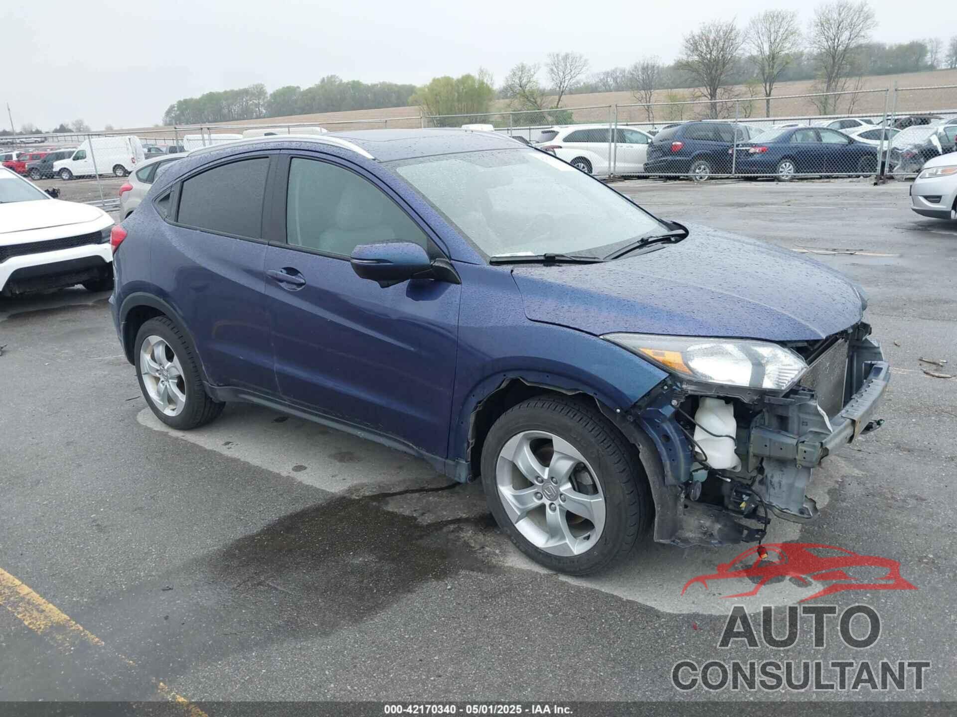 HONDA HR-V 2016 - 3CZRU6H75GM723649