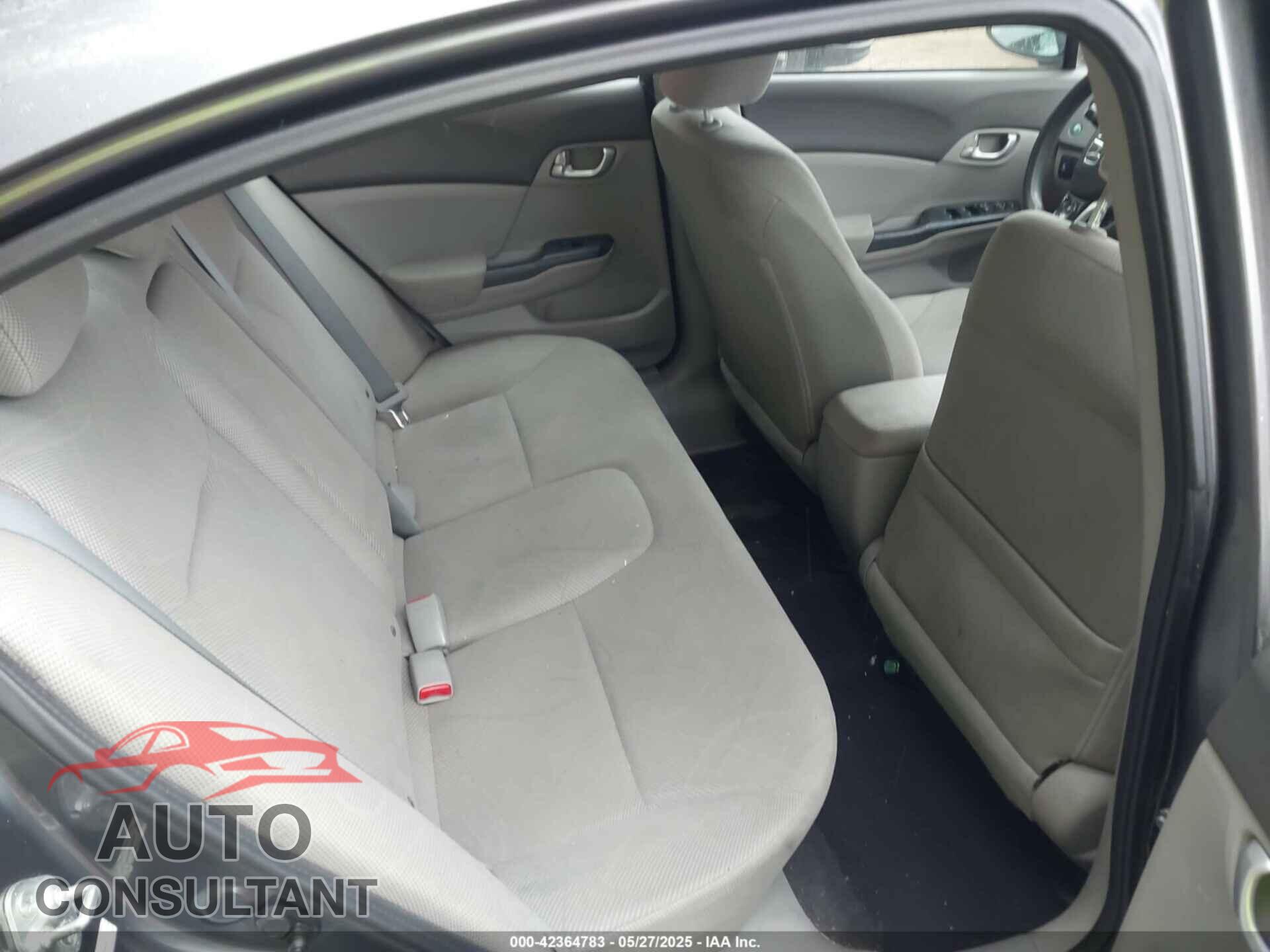 HONDA CIVIC 2012 - 19XFB2F86CE036445
