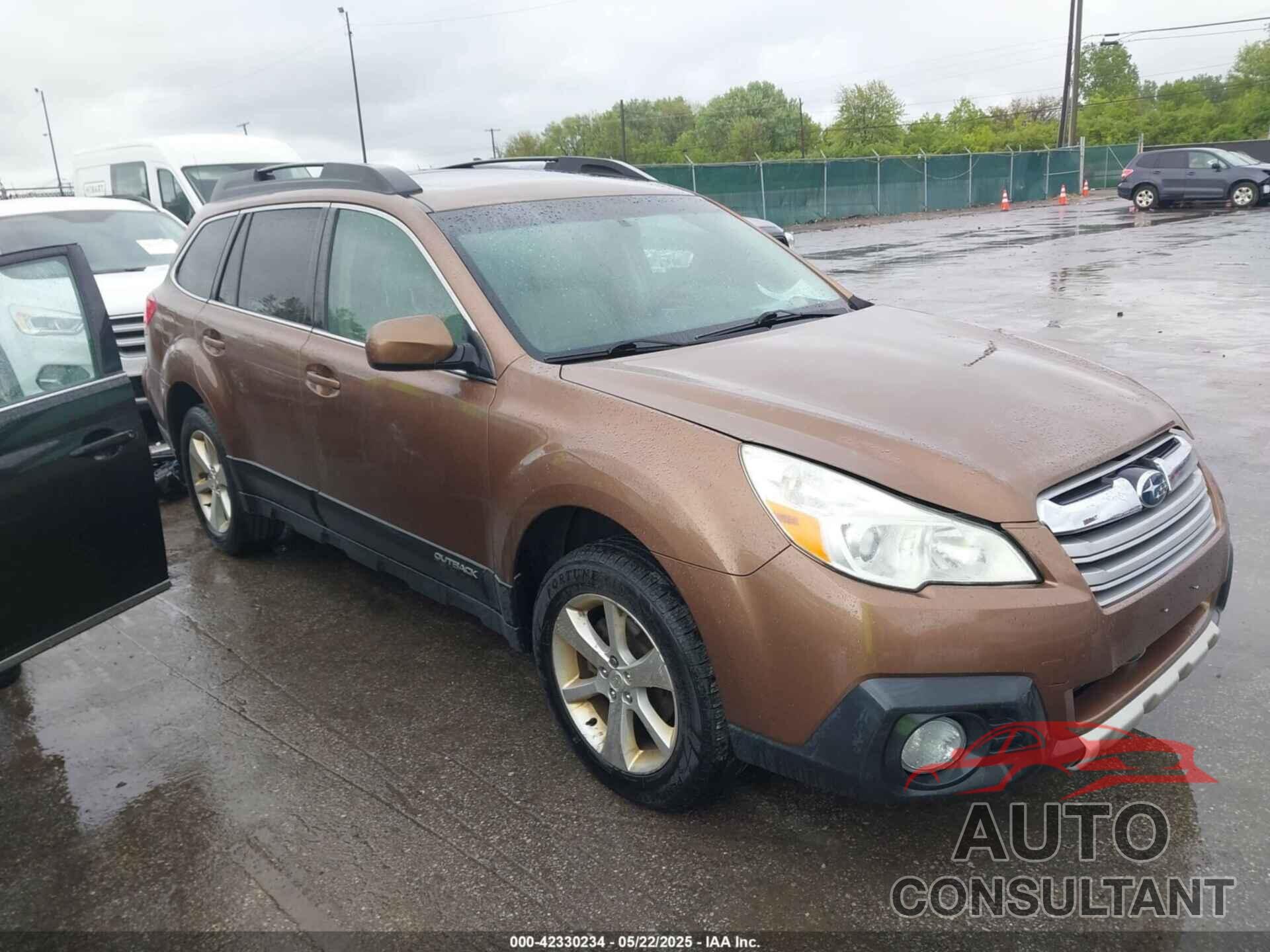 SUBARU OUTBACK 2013 - 4S4BRCKCXD3228613