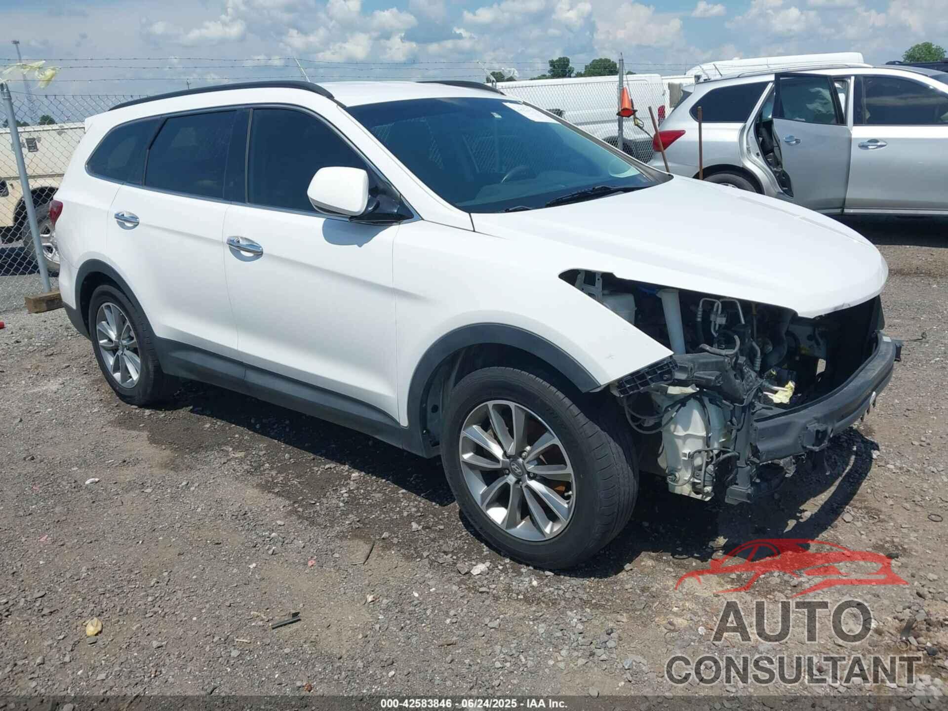 HYUNDAI SANTA FE 2017 - KM8SM4HF1HU223810