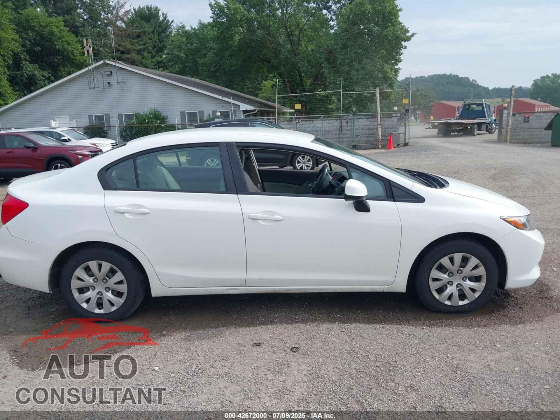 HONDA CIVIC 2012 - 19XFB2F51CE030039