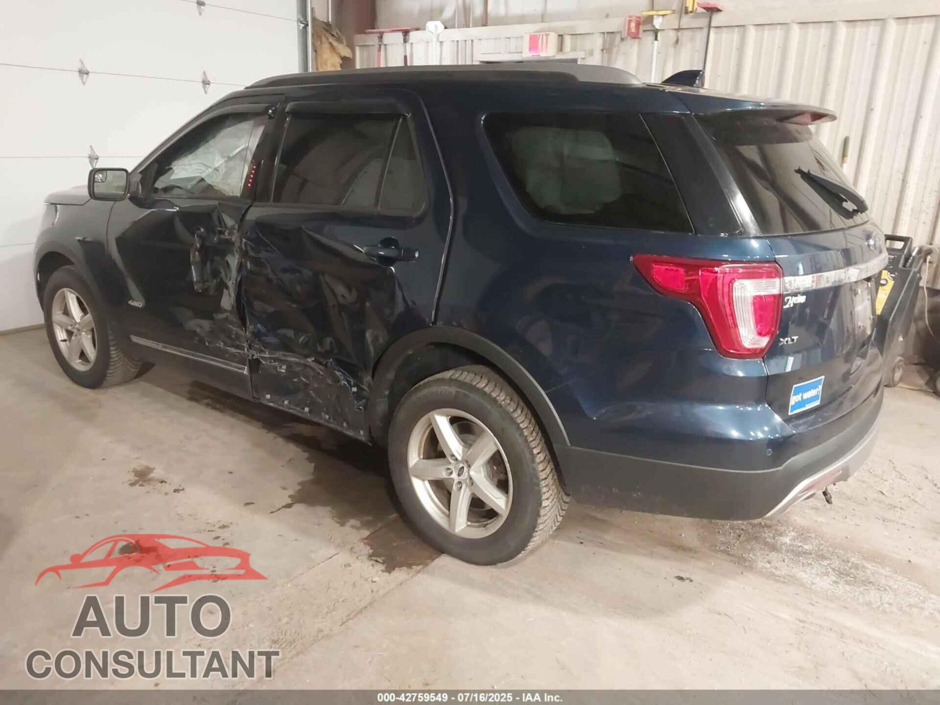 FORD EXPLORER 2017 - 1FM5K8D84HGE17280