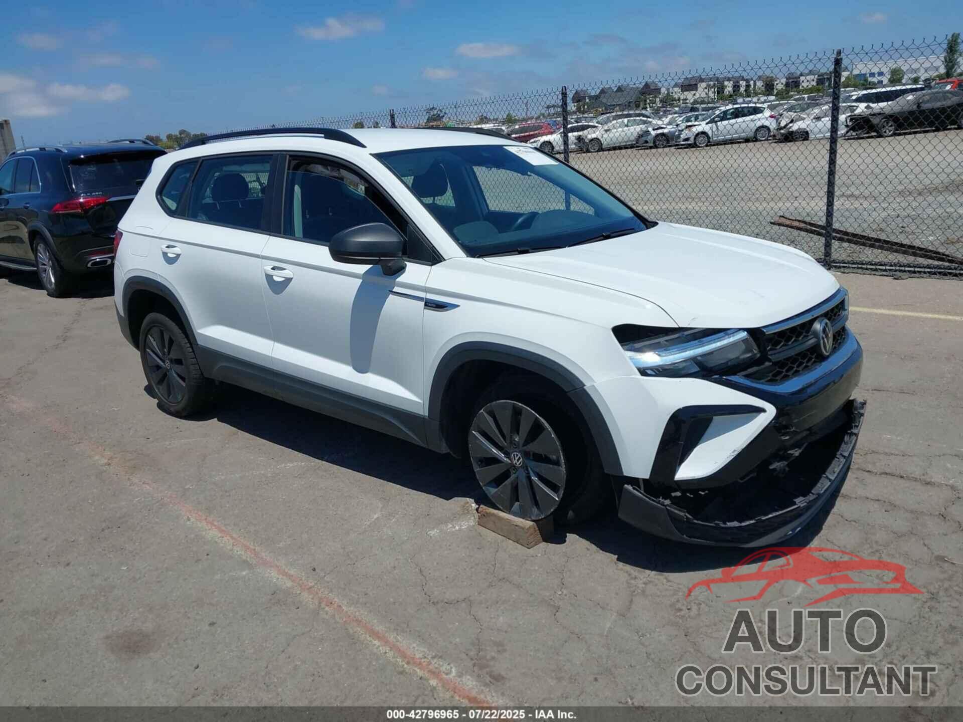 VOLKSWAGEN TAOS 2022 - 3VVDX7B29NM059185