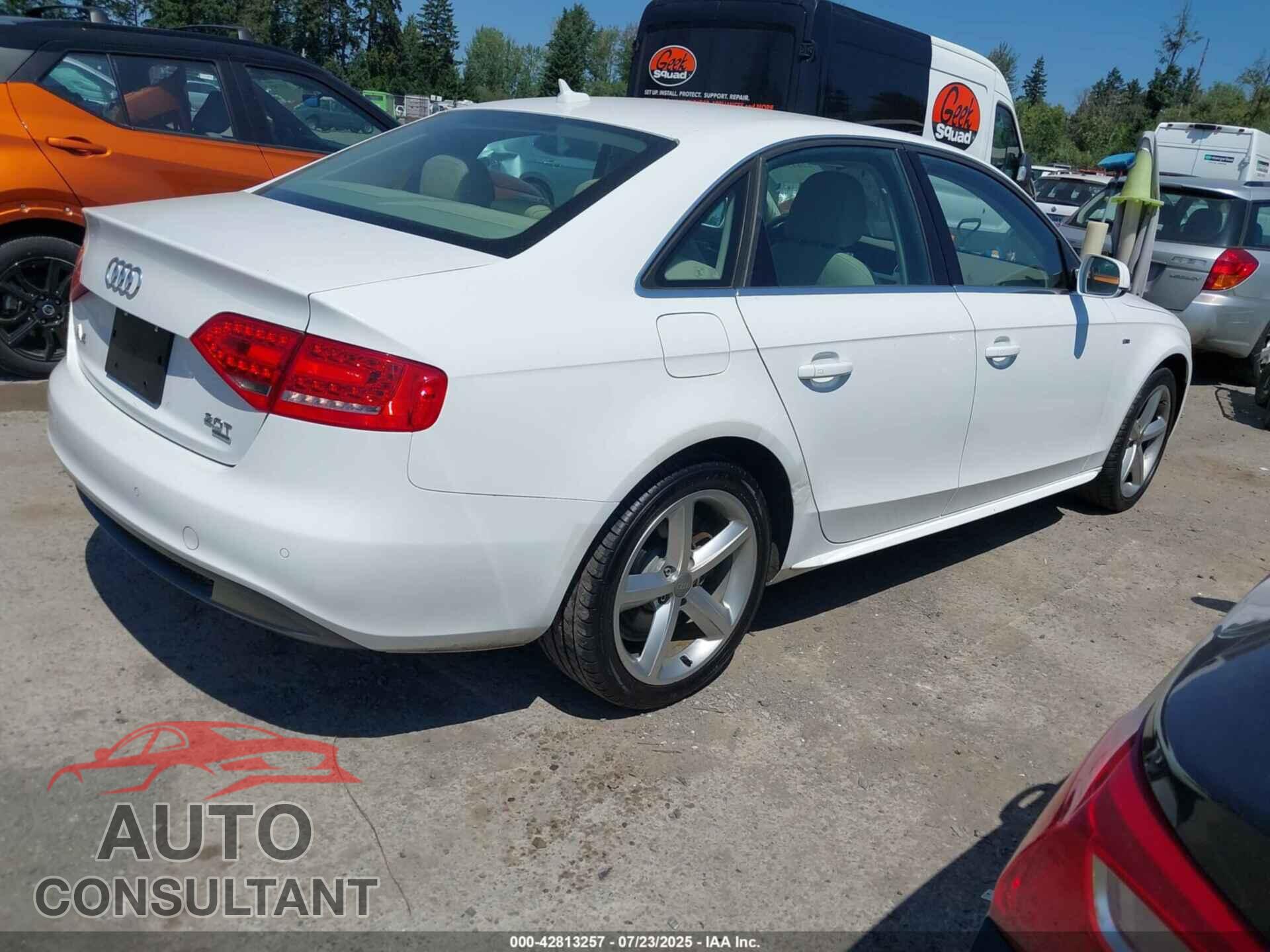 AUDI A4 2012 - WAUFFAFL8CN007895