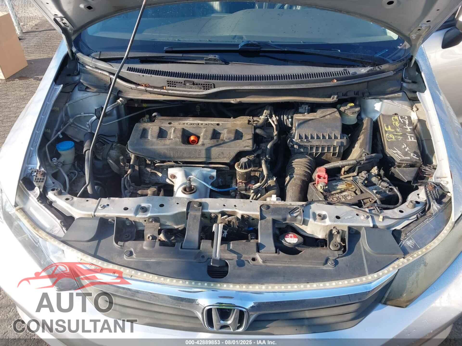 HONDA CIVIC 2012 - 19XFB2F54CE328228