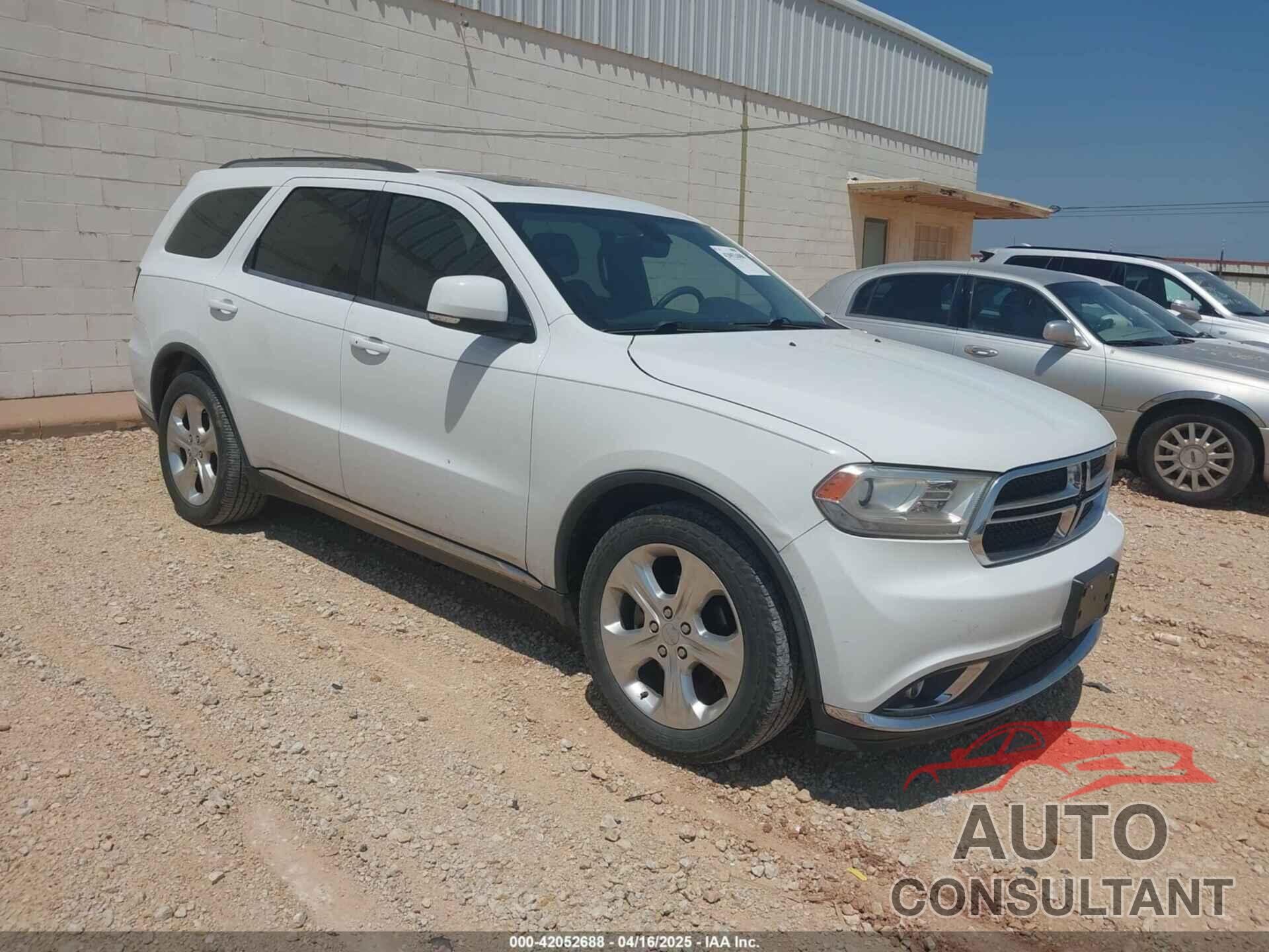 DODGE DURANGO 2014 - 1C4RDHDG7EC382843