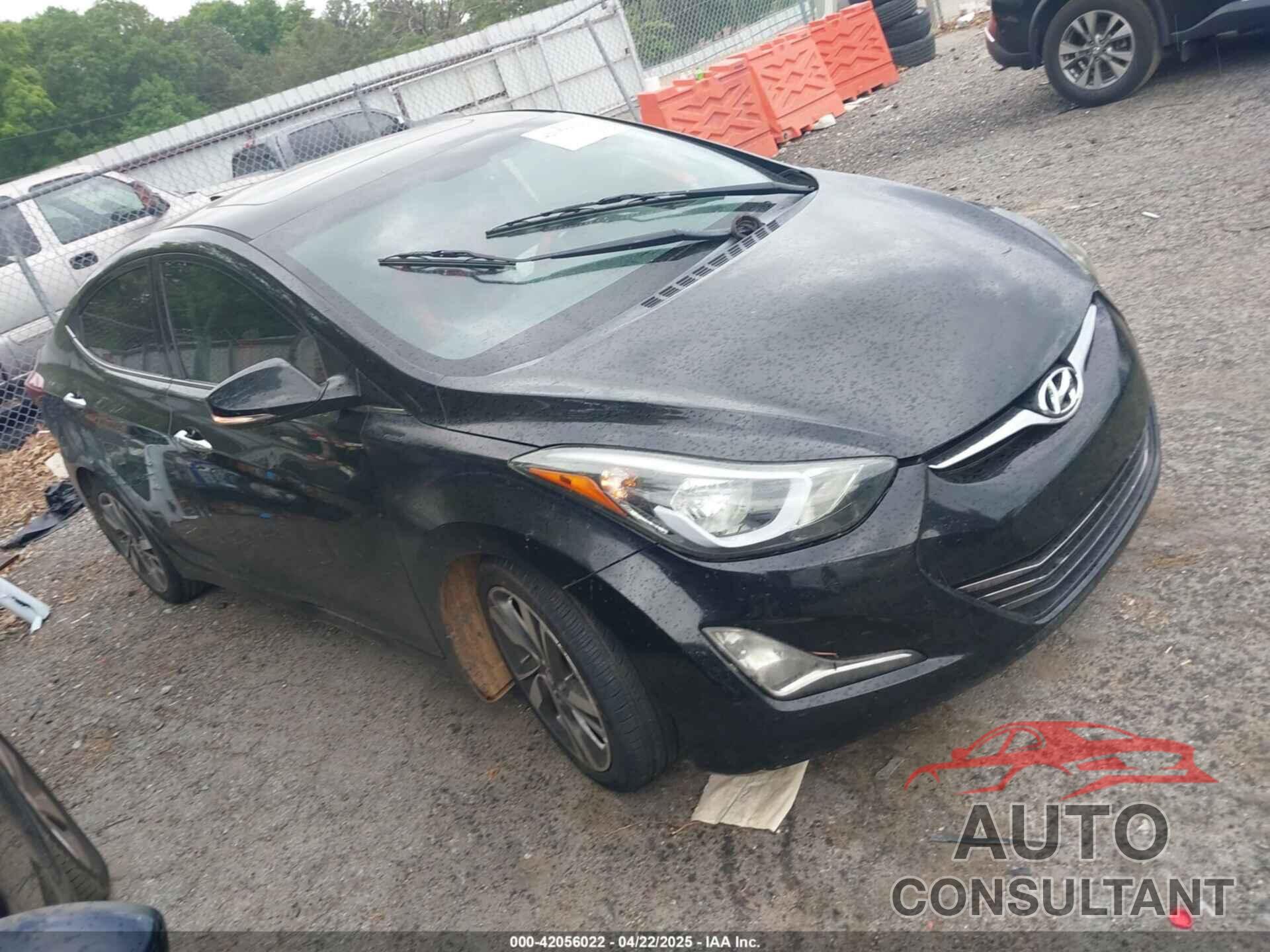 HYUNDAI ELANTRA 2015 - 5NPDH4AE3FH578830