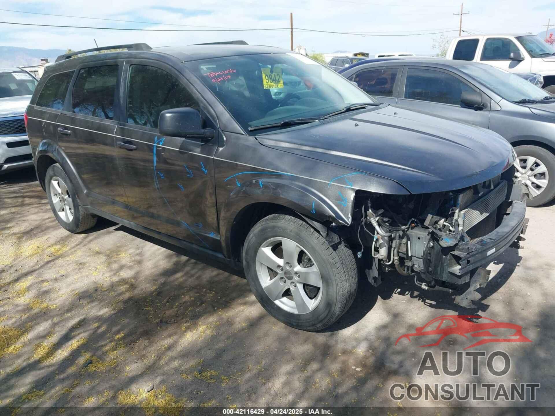 DODGE JOURNEY 2017 - 3C4PDCAB9HT503979