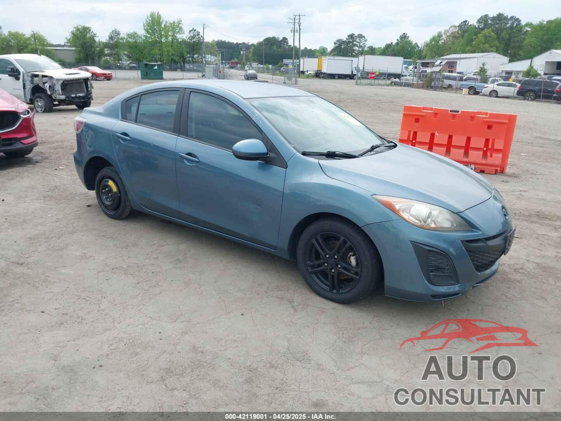 MAZDA MAZDA3 2011 - JM1BL1UF9B1465202