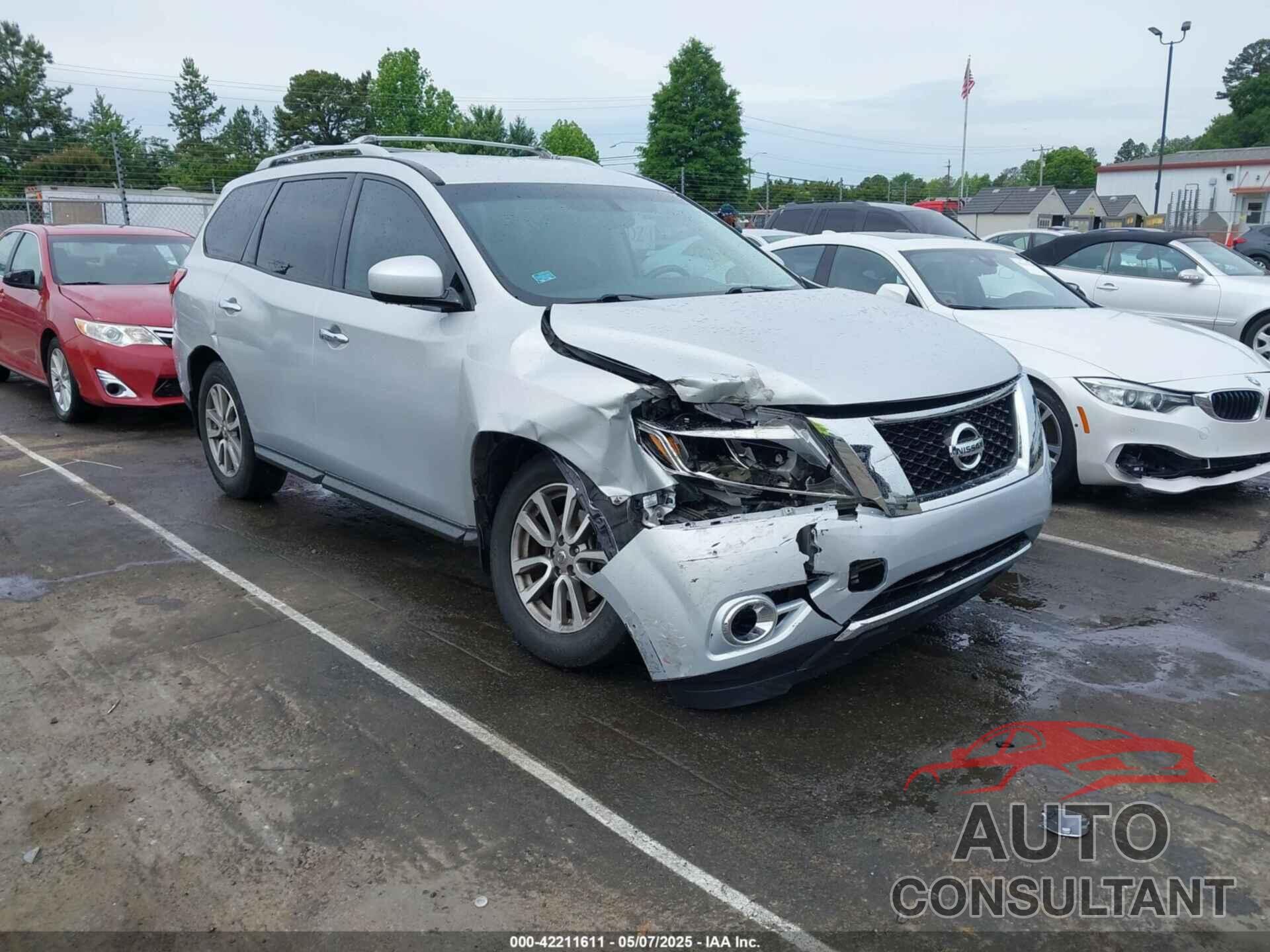 NISSAN PATHFINDER 2015 - 5N1AR2MN6FC689914
