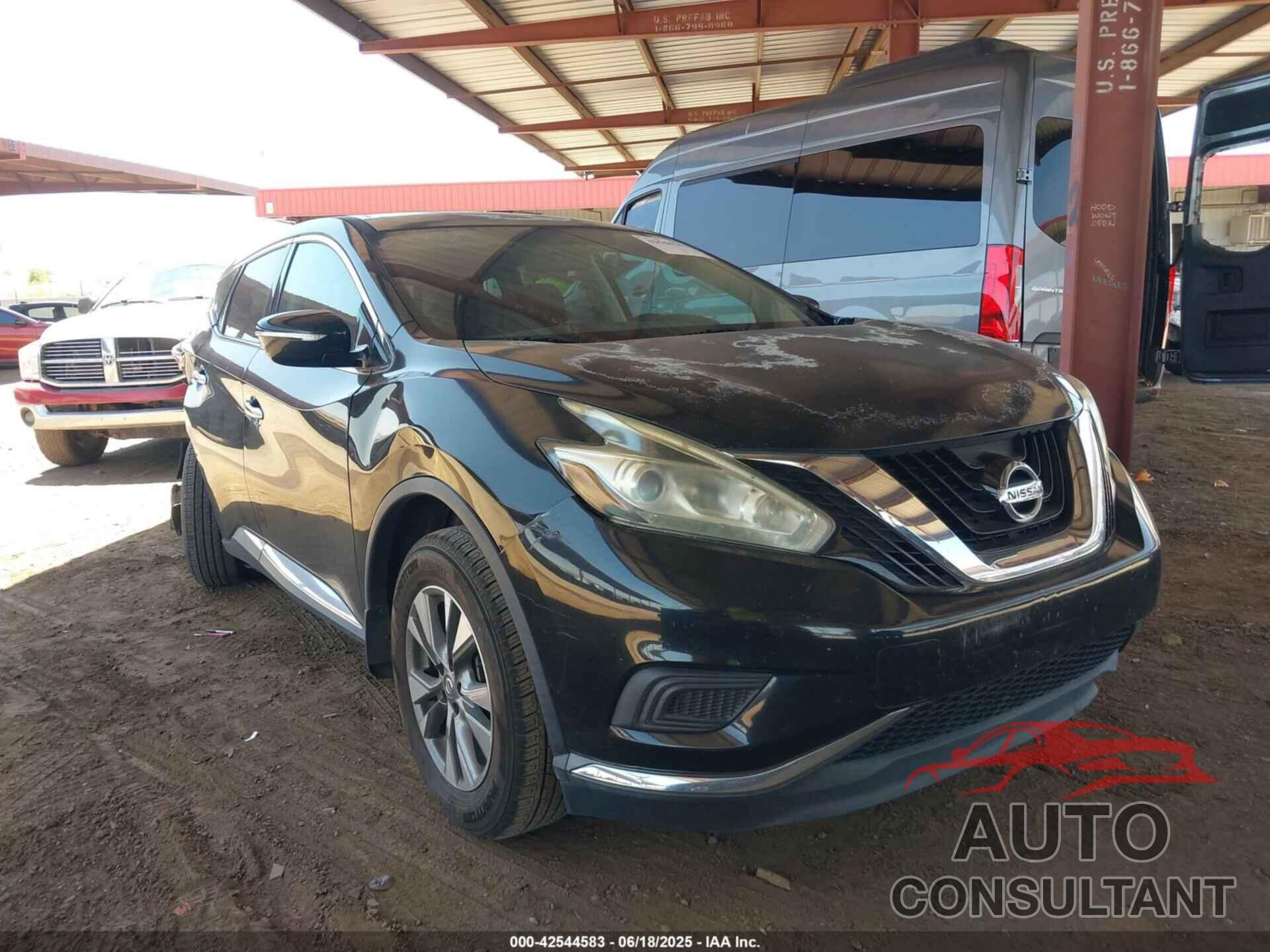 NISSAN MURANO 2015 - 5N1AZ2MG1FN230134