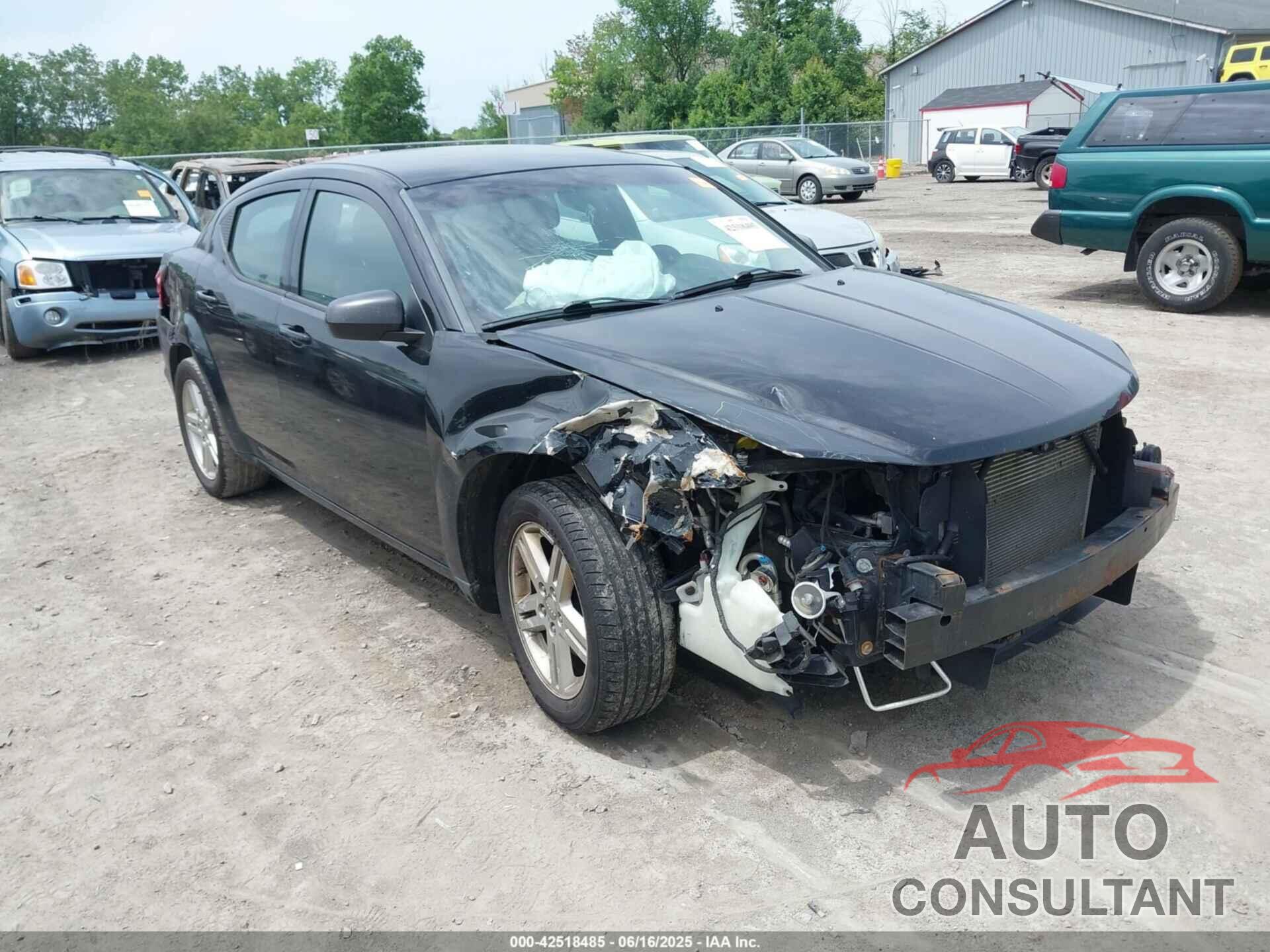 DODGE AVENGER 2012 - 1C3CDZCB2CN174893