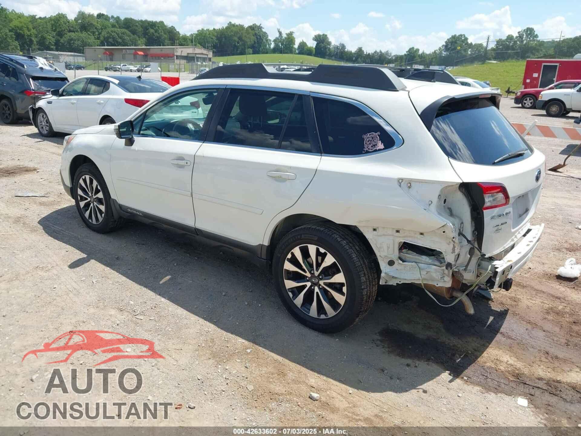 SUBARU OUTBACK 2017 - 4S4BSANC4H3347980