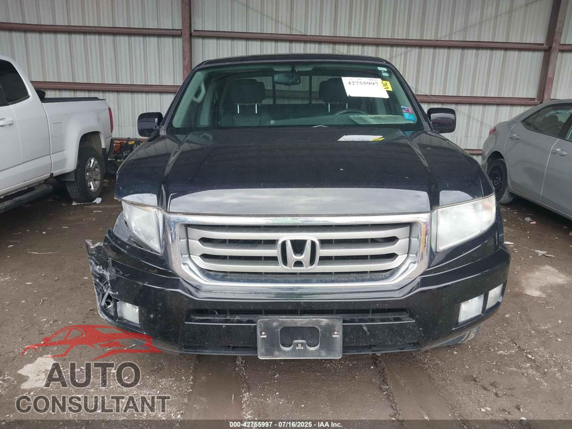 HONDA RIDGELINE 2013 - 5FPYK1F56DB010357