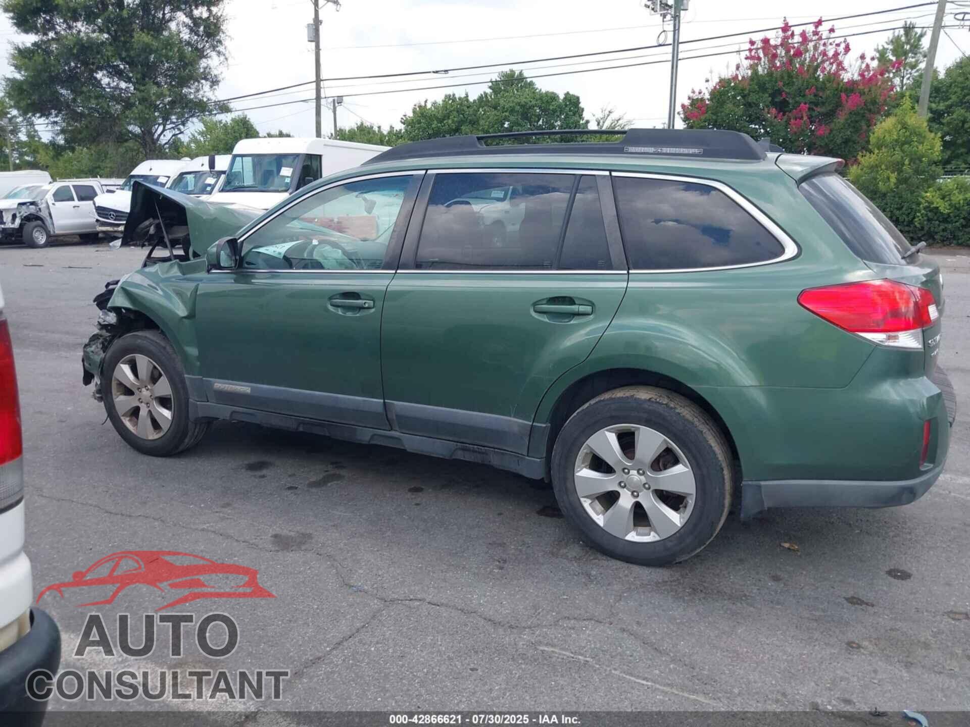 SUBARU OUTBACK 2011 - 4S4BRBLC5B3367246