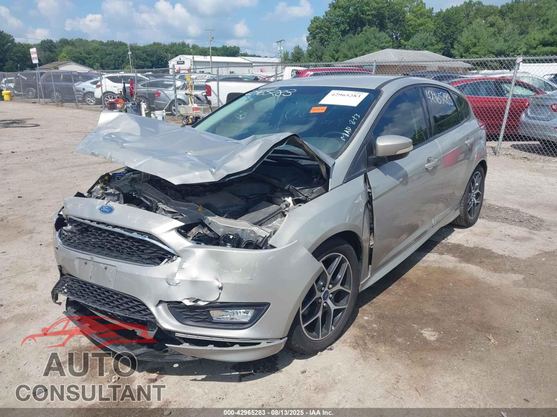 FORD FOCUS 2016 - 1FADP3K28GL360161