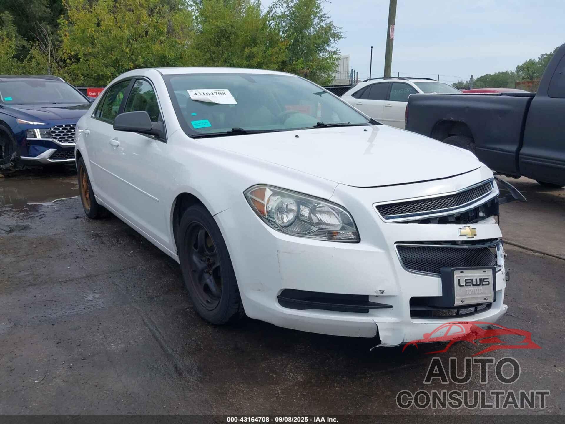 CHEVROLET MALIBU 2012 - 1G1ZA5EU0CF391416