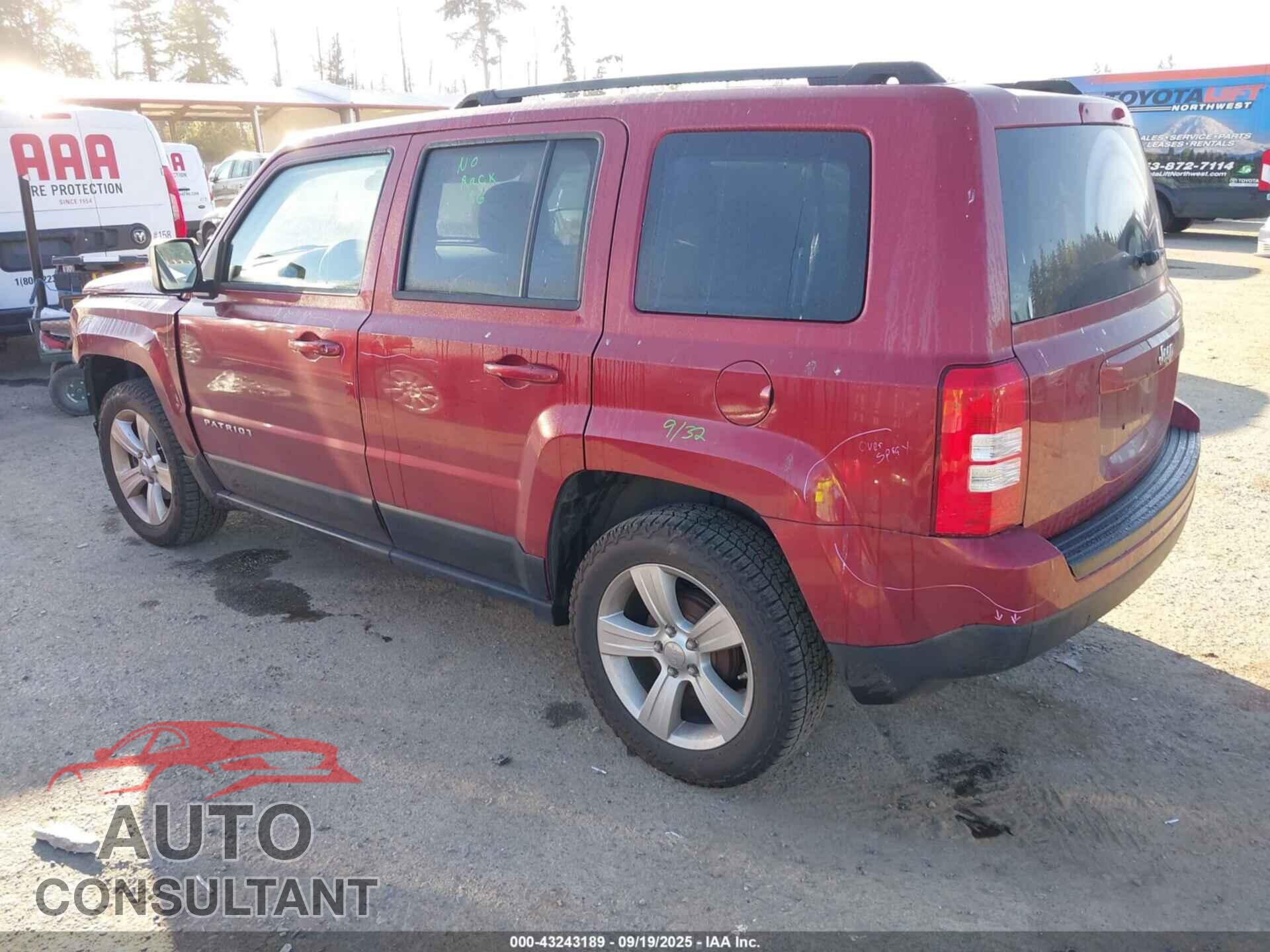JEEP PATRIOT 2012 - 1C4NJPBB8CD526674