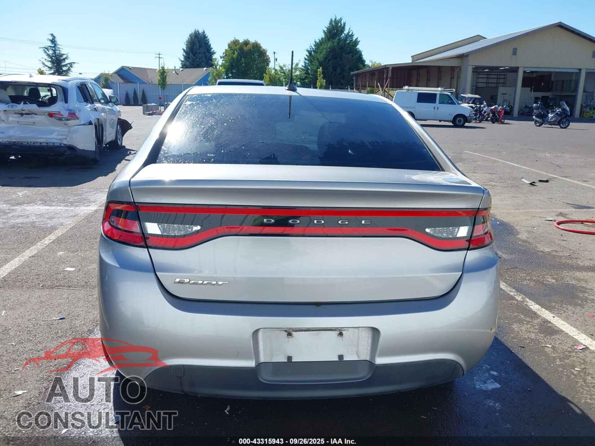 DODGE DART 2015 - 1C3CDFAA2FD237459