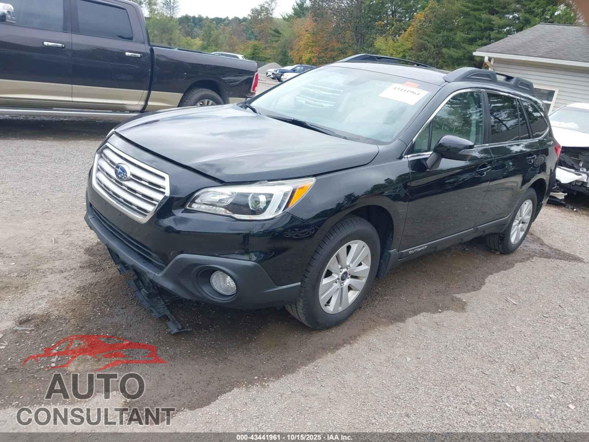 SUBARU OUTBACK 2017 - 4S4BSAFC1H3375475