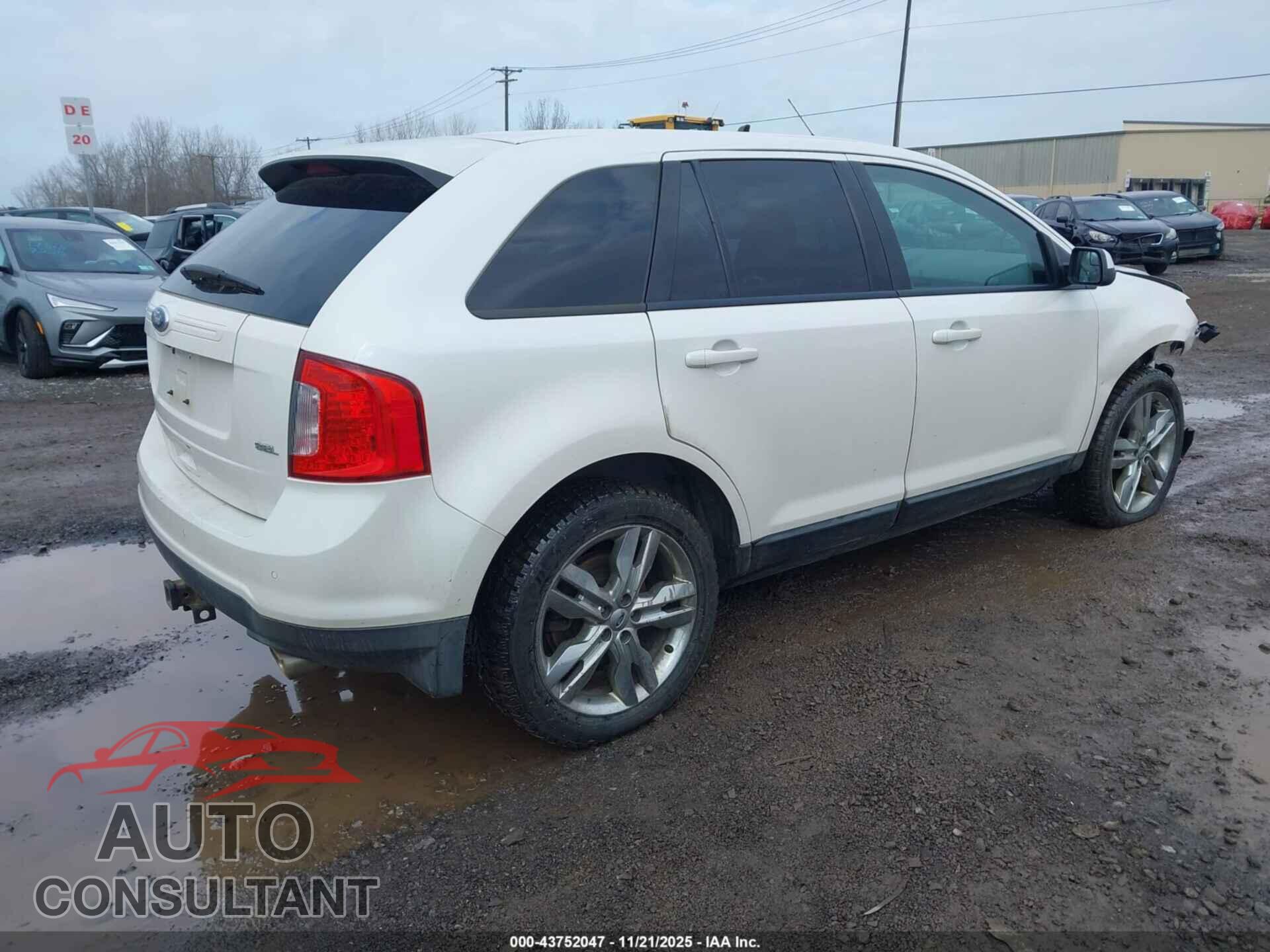 FORD EDGE 2012 - 2FMDK3JC2CBA11702