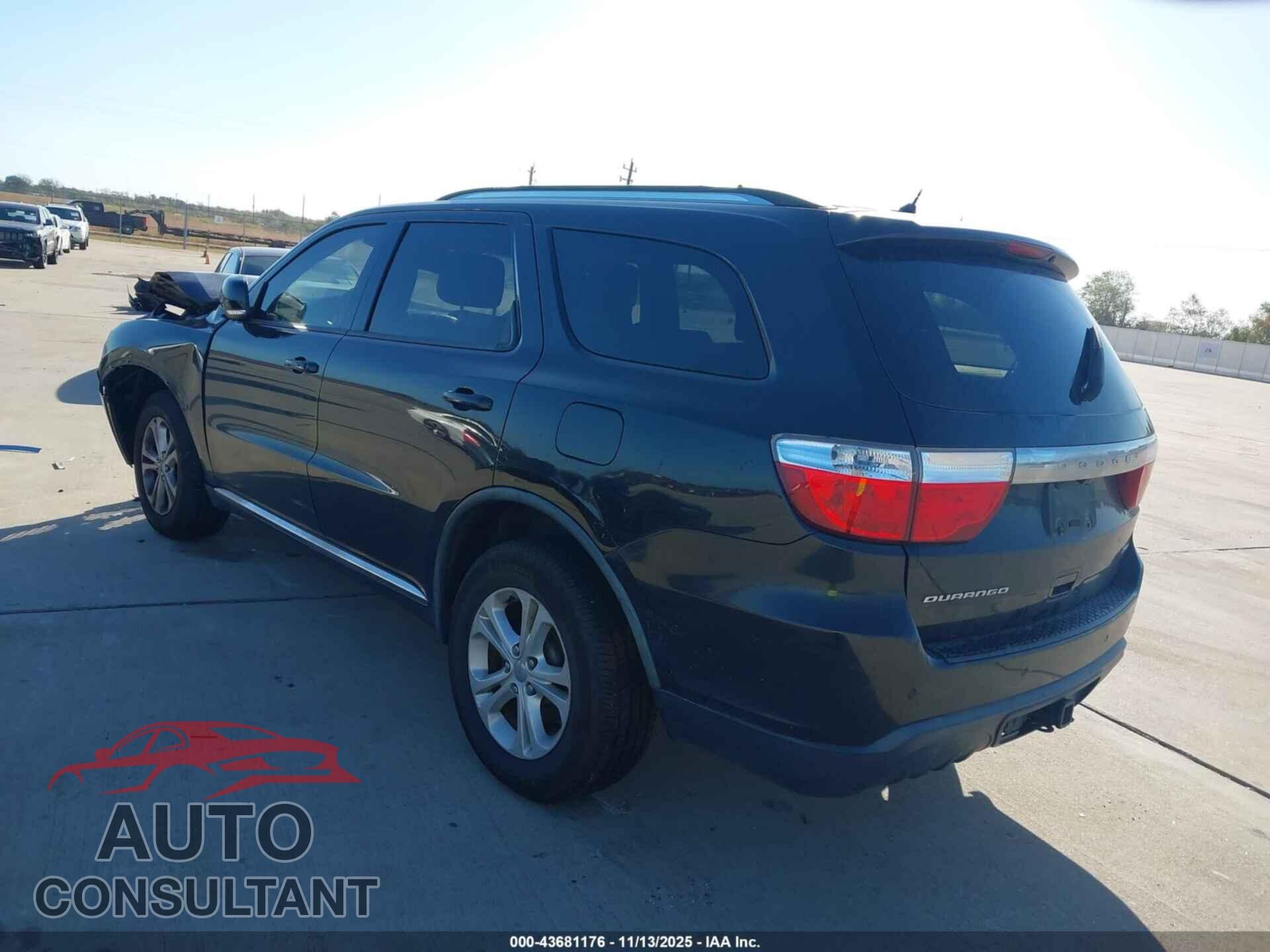 DODGE DURANGO 2011 - 1D4RD4GG8BC627961