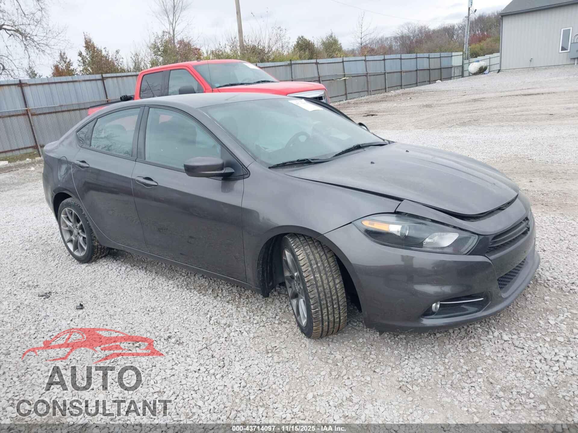 DODGE DART 2014 - 1C3CDFBB4ED830827