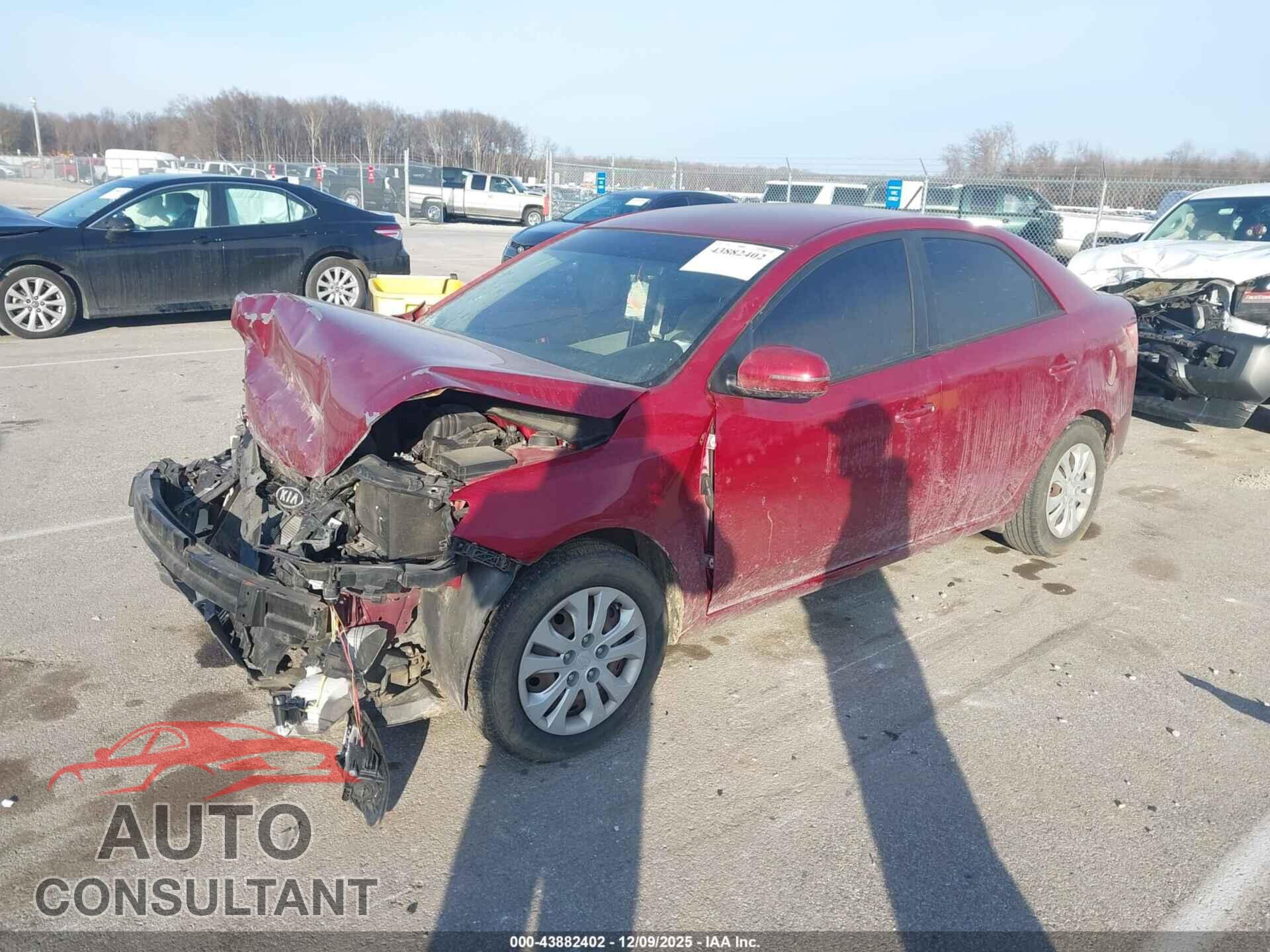 KIA FORTE 2012 - KNAFU4A21C5515972