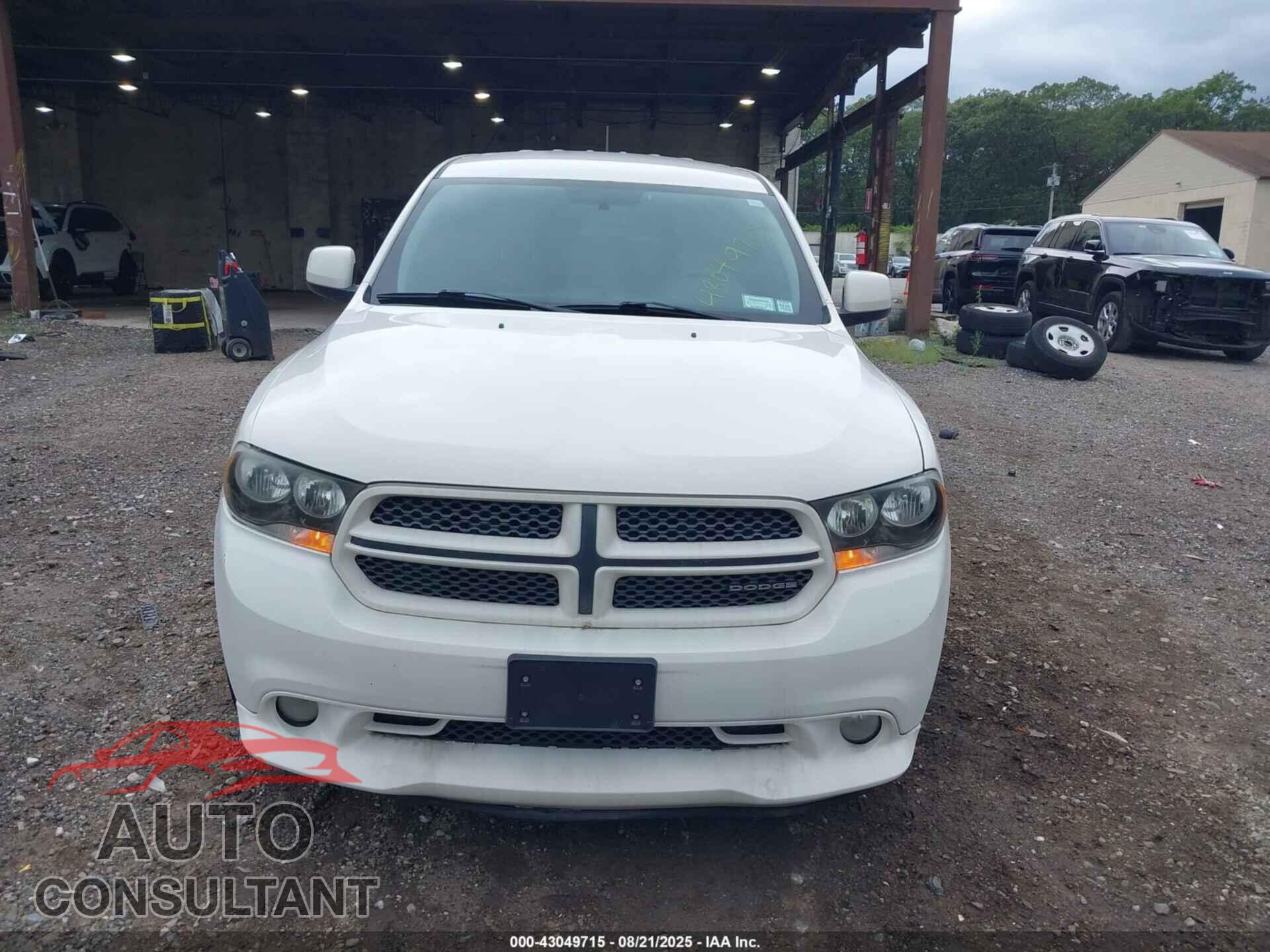 DODGE DURANGO 2011 - 1D4RE3GG8BC712497