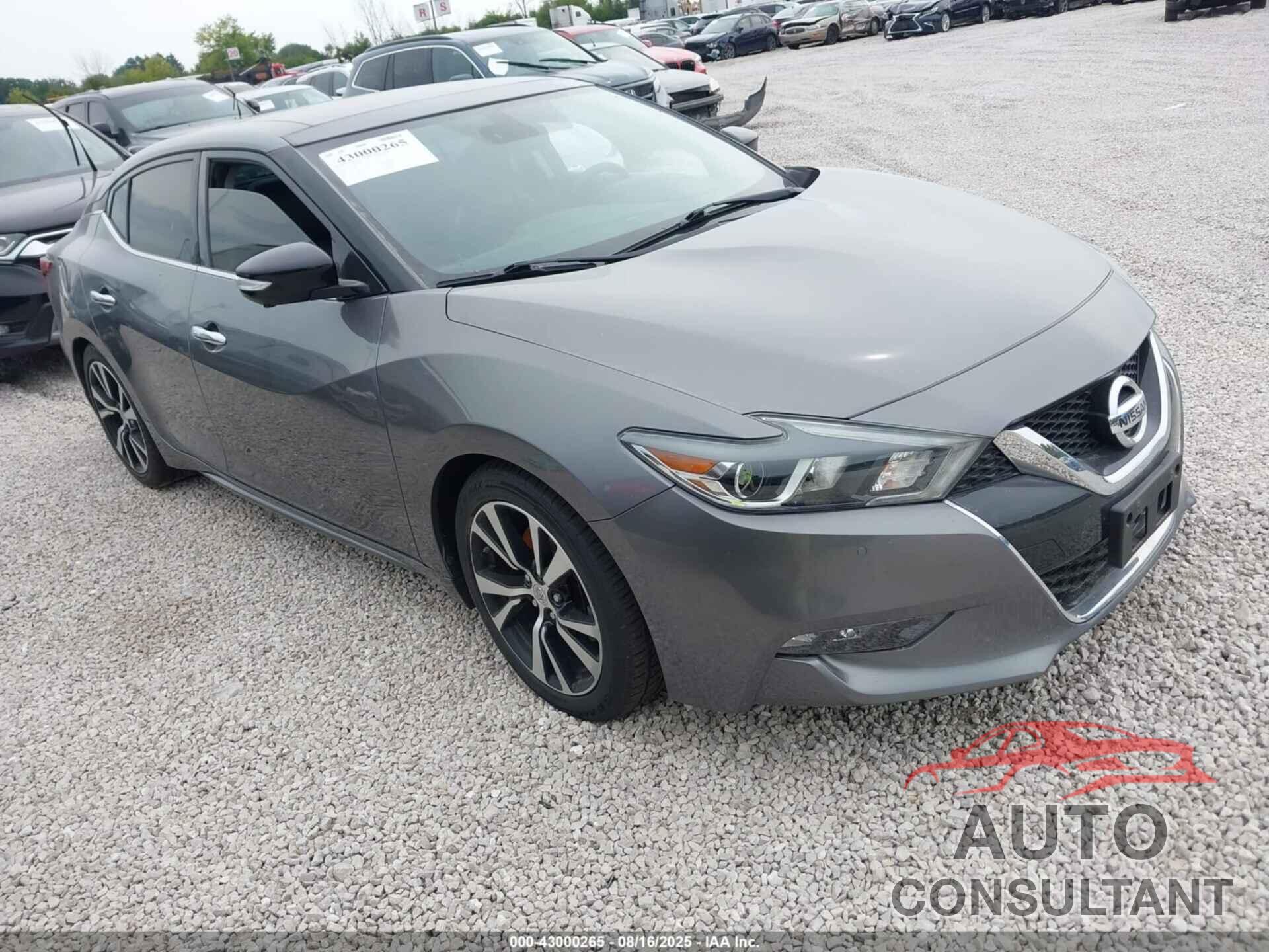 NISSAN MAXIMA 2018 - 1N4AA6AP3JC394812
