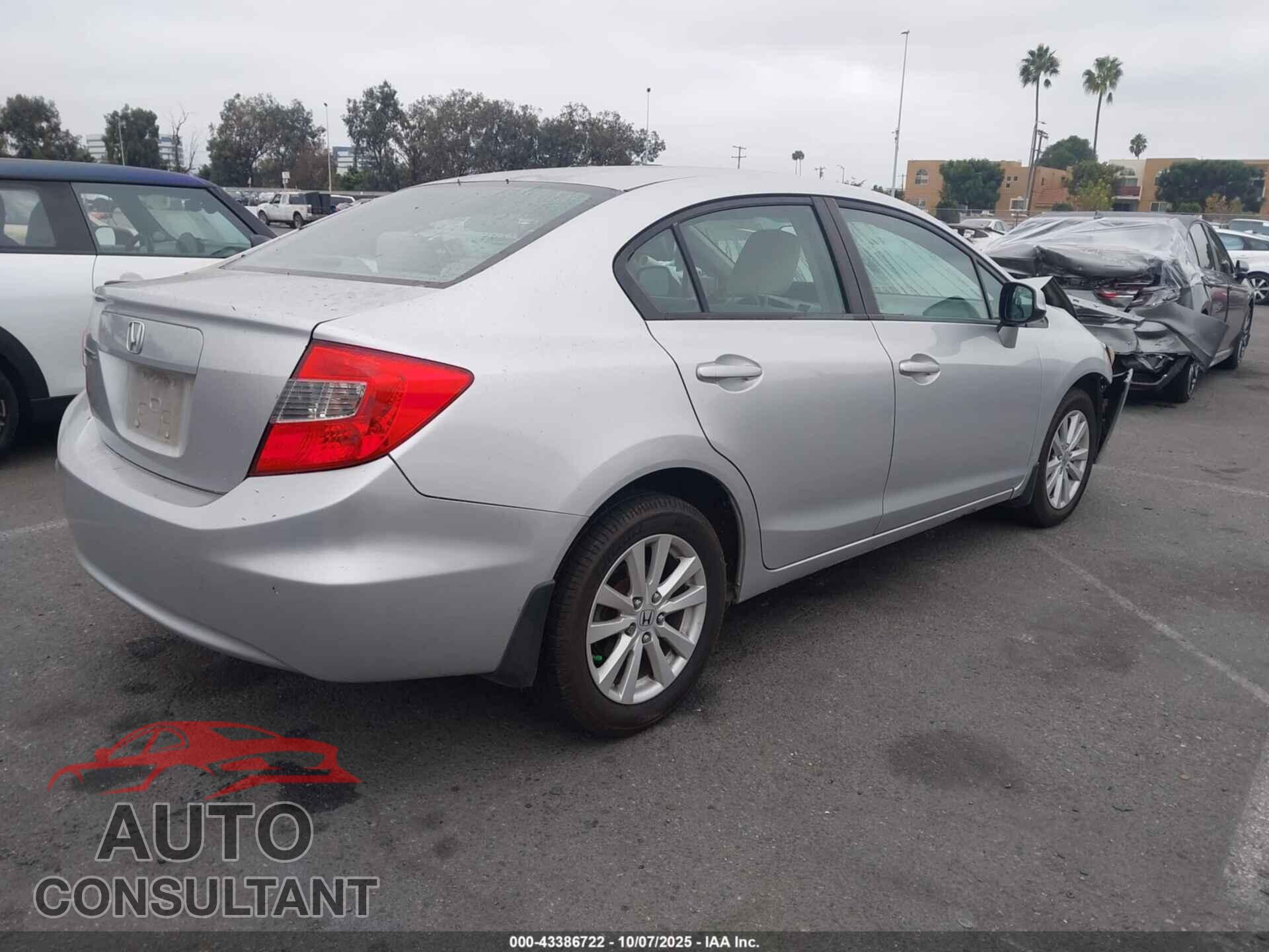 HONDA CIVIC 2012 - 2HGFB2F89CH310887