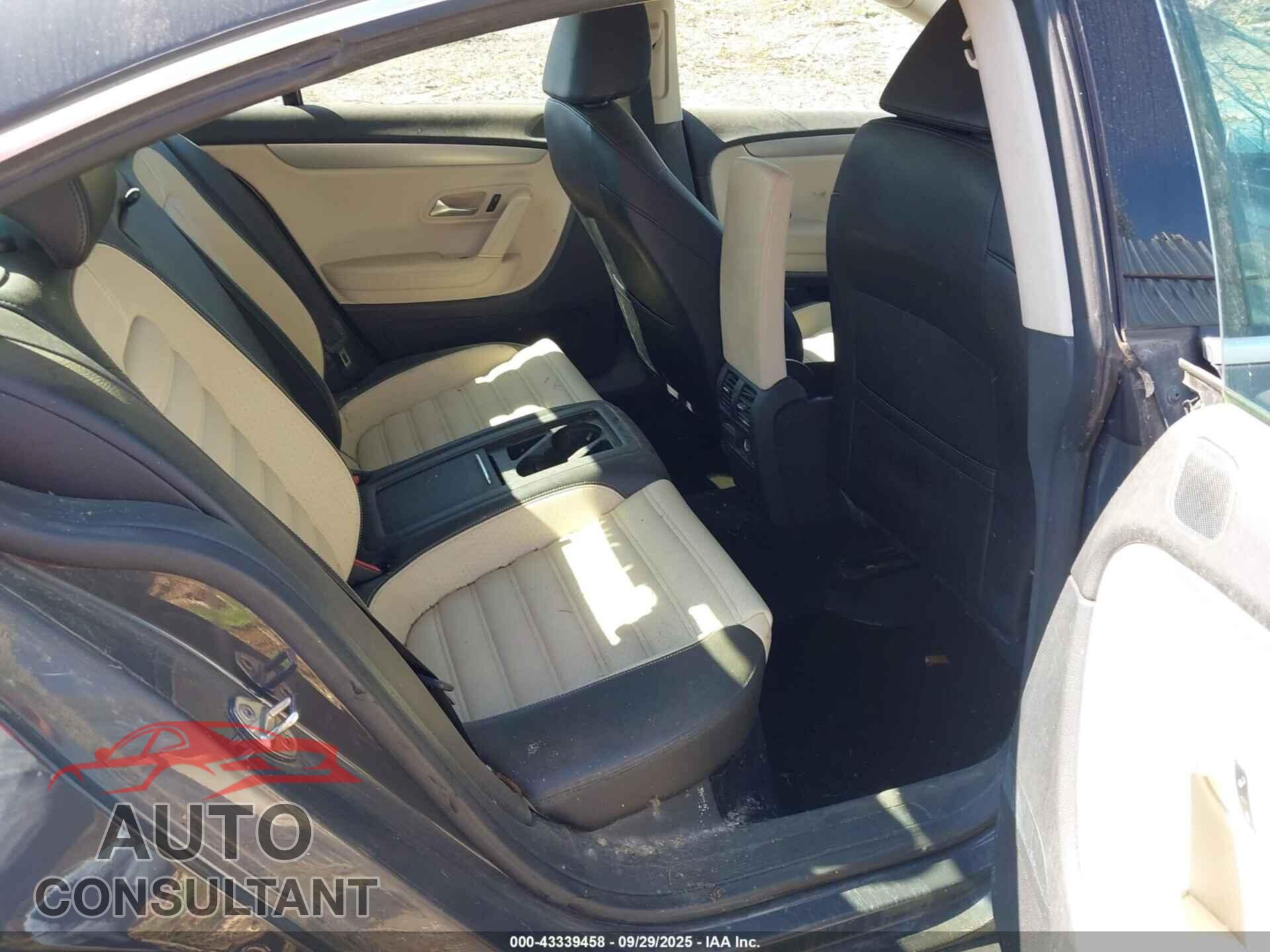 VOLKSWAGEN CC 2012 - WVWMN7AN7CE541480
