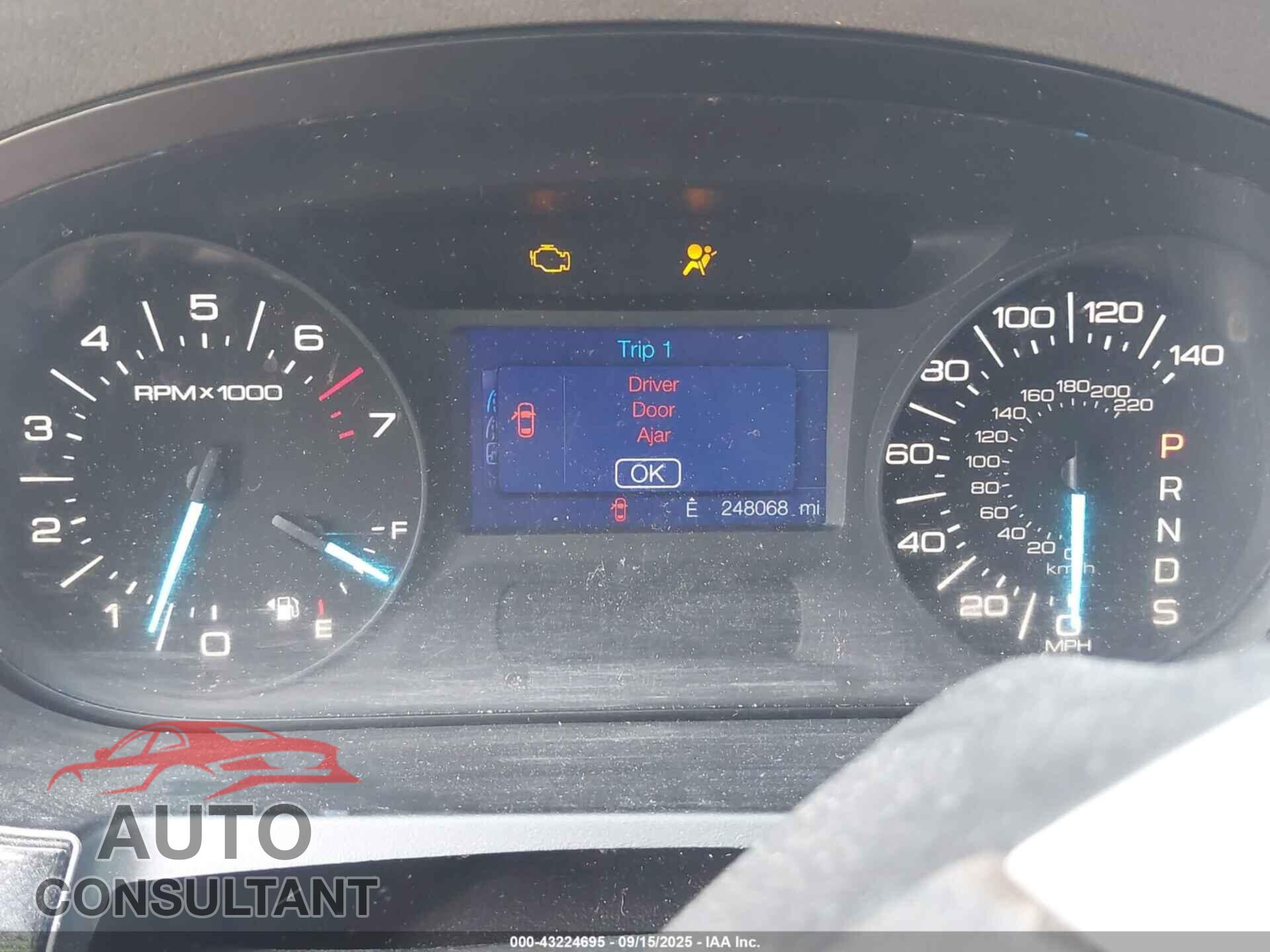 FORD EDGE 2013 - 2FMDK3GC3DBB44462