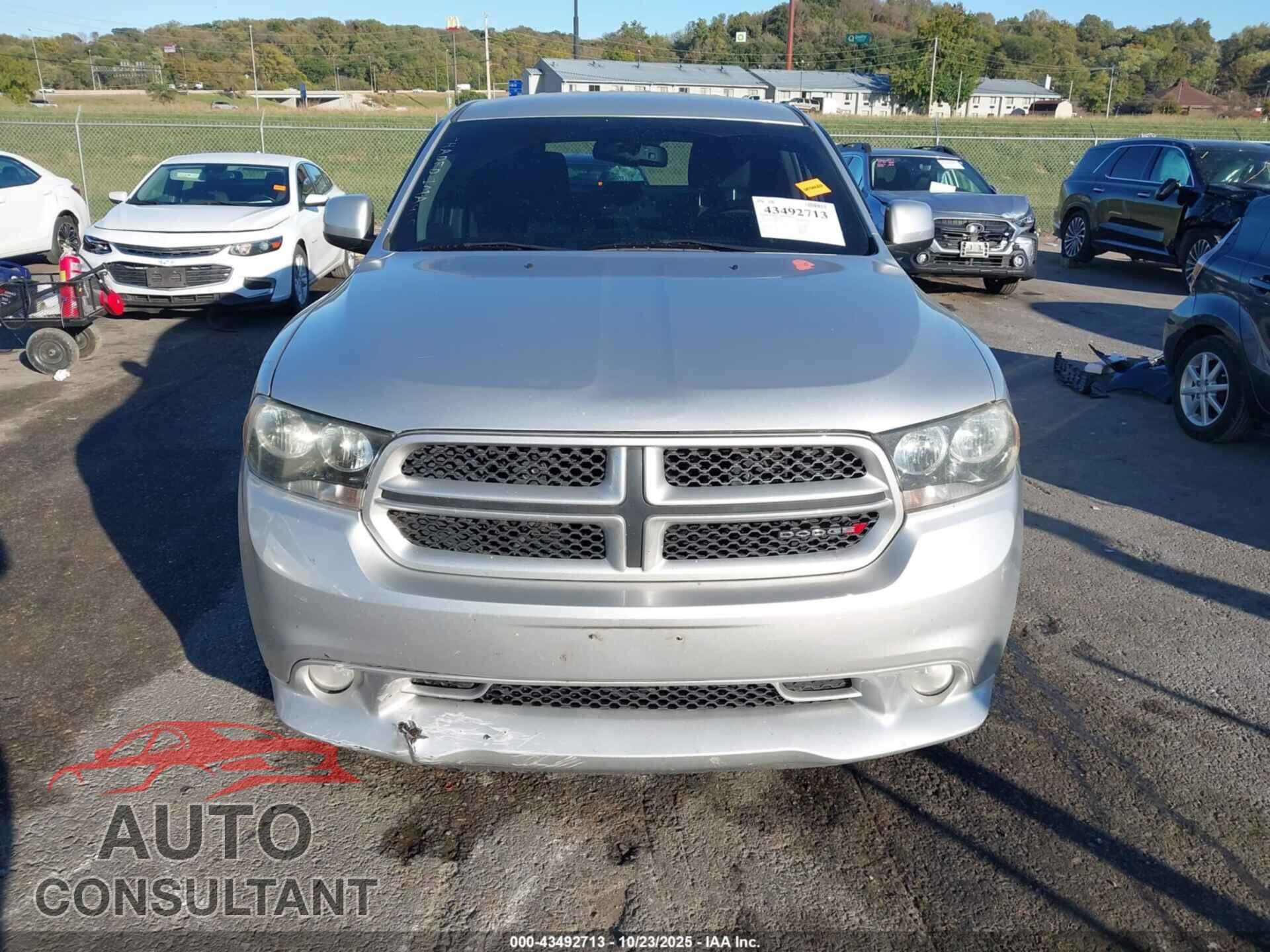 DODGE DURANGO 2011 - 1D4RE3GG8BC733592