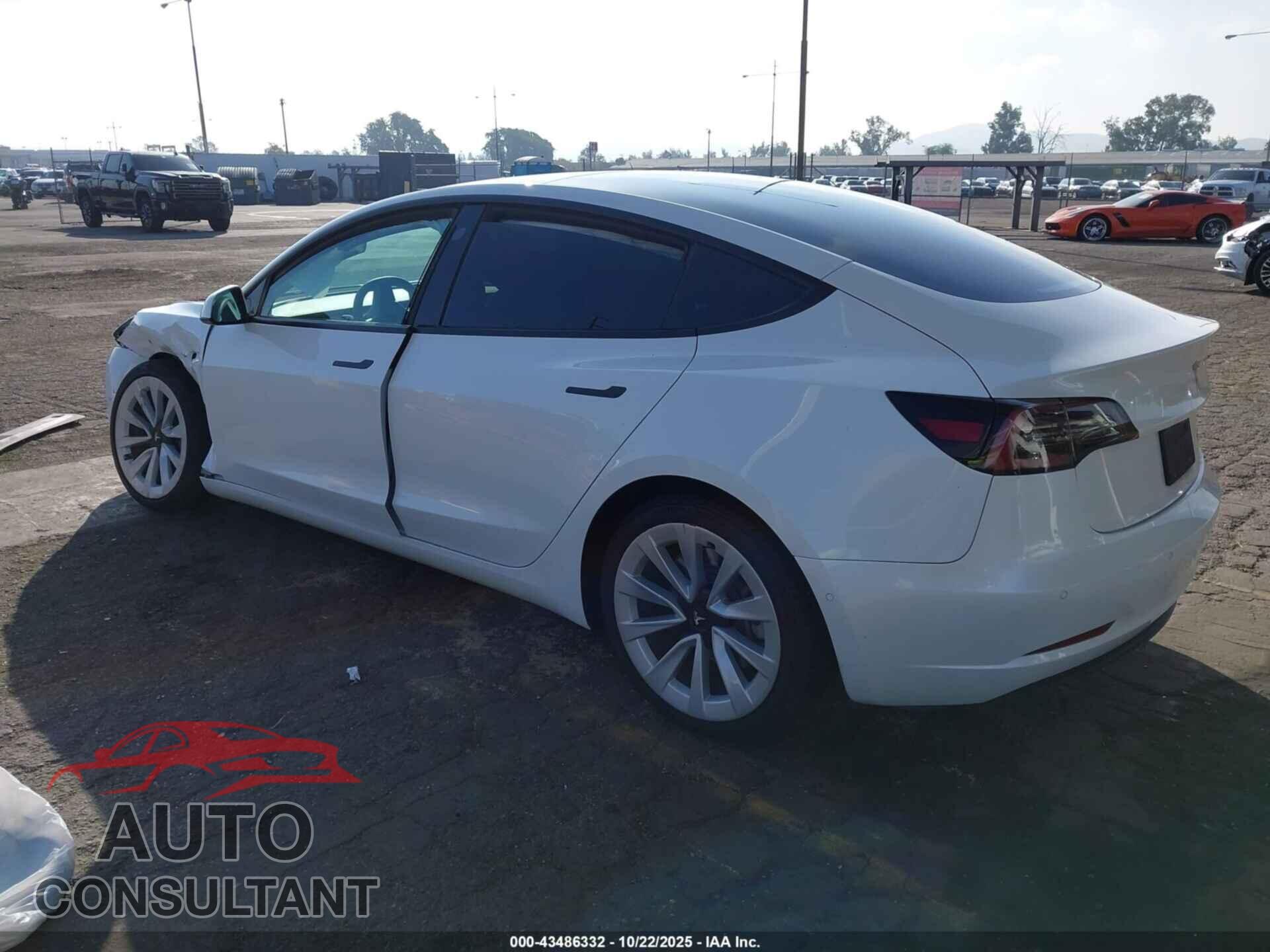 TESLA MODEL 3 2022 - 5YJ3E1EB9NF183244