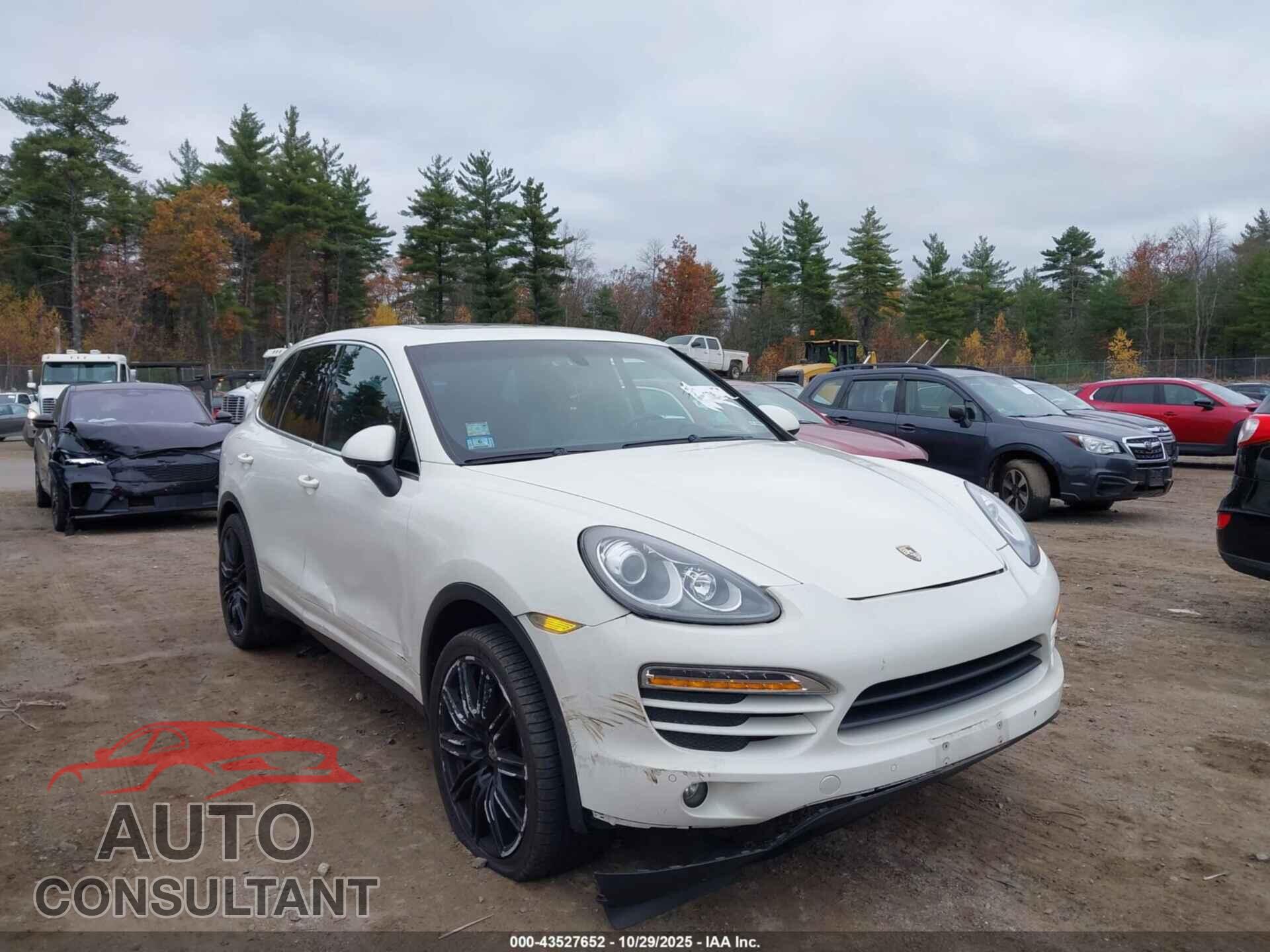 PORSCHE CAYENNE 2011 - WP1AA2A29BLA04349