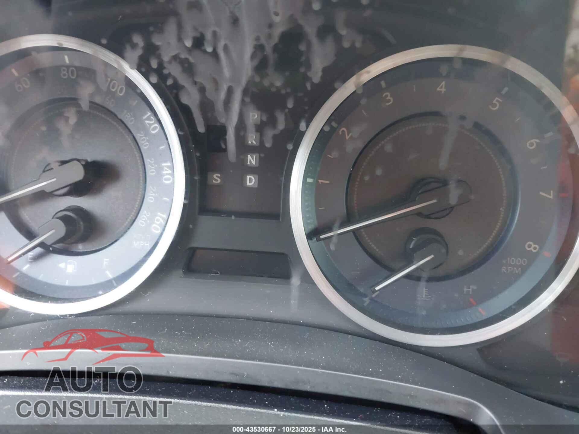 LEXUS IS 250 2013 - JTHBF5C20D5189581