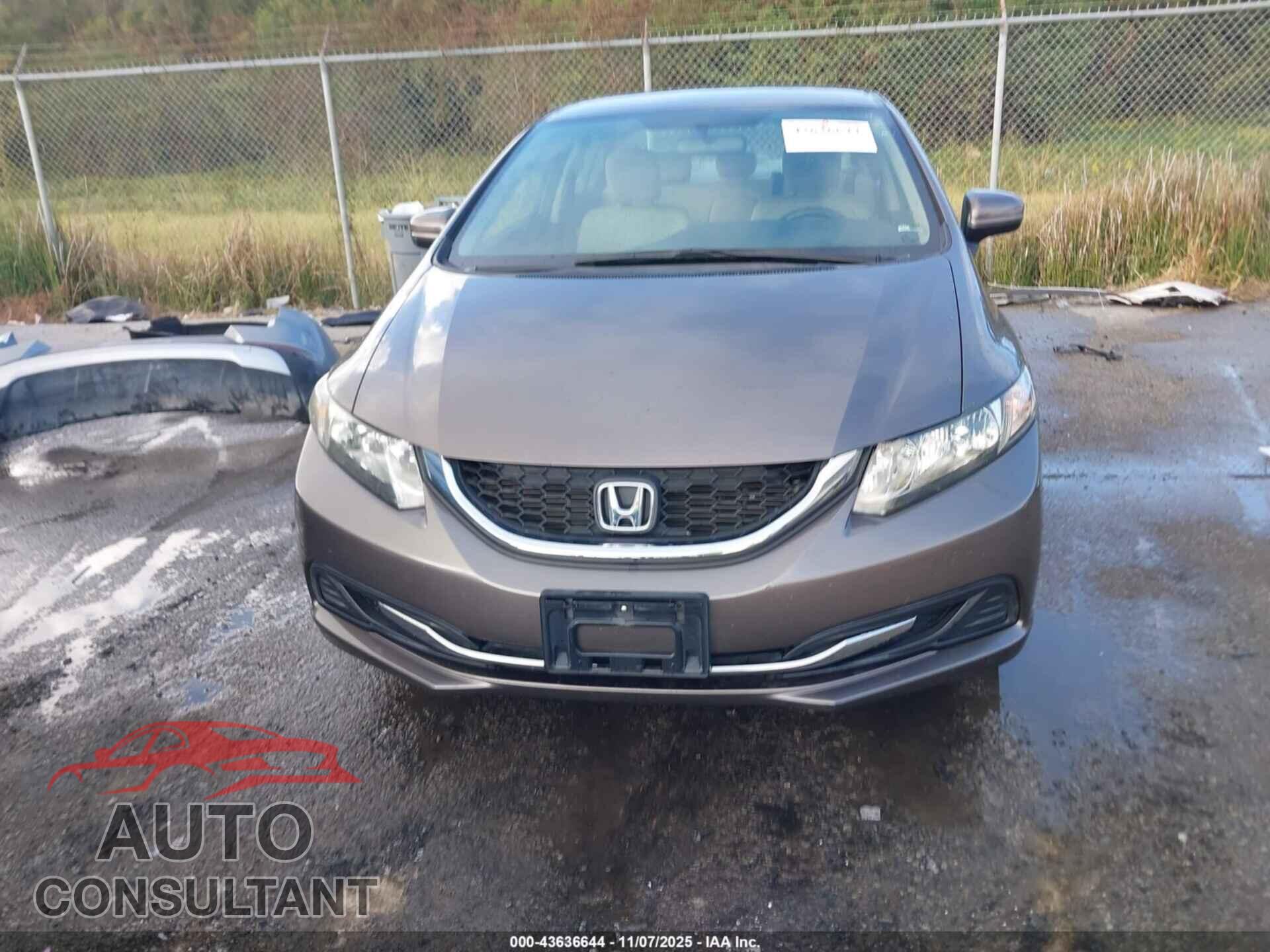 HONDA CIVIC 2014 - 19XFB2F56EE078557