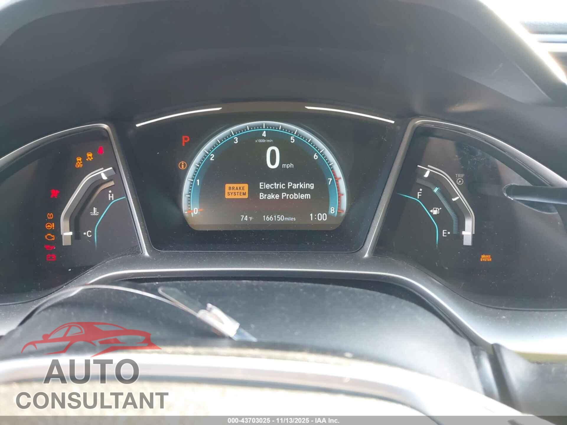 HONDA CIVIC 2017 - 19XFC2F73HE072153