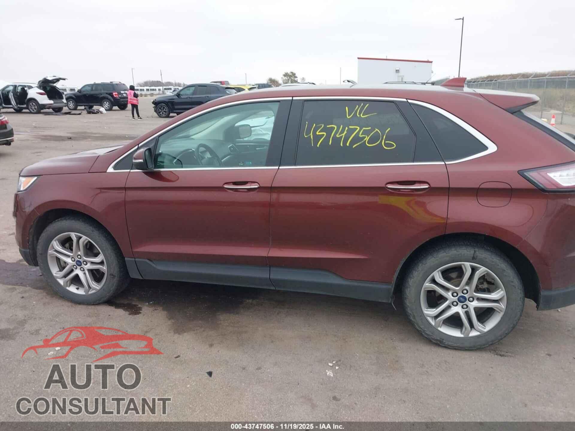FORD EDGE 2015 - 2FMTK4K87FBB47632