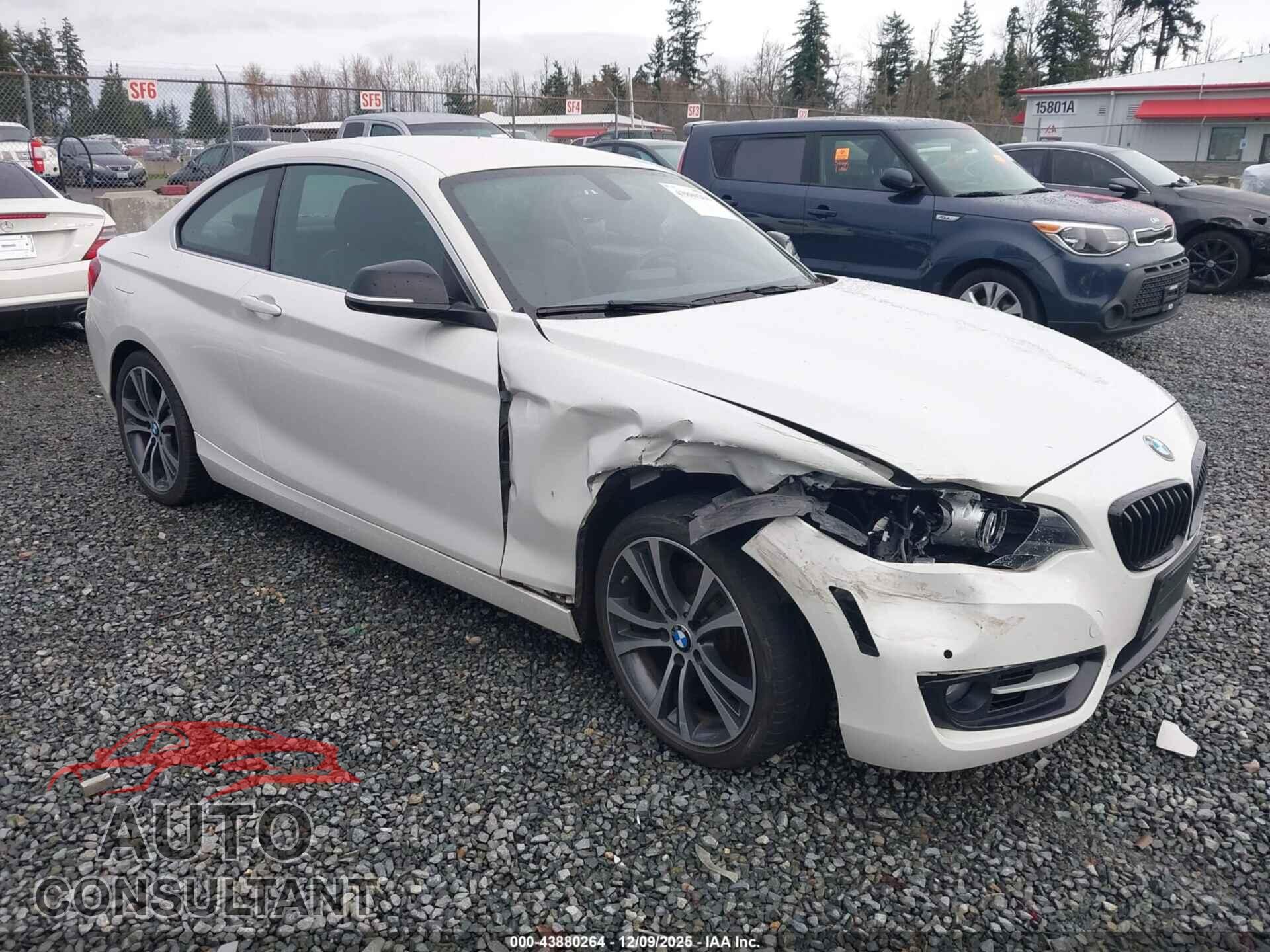 BMW 228I 2015 - WBA1F9C52FVW98585